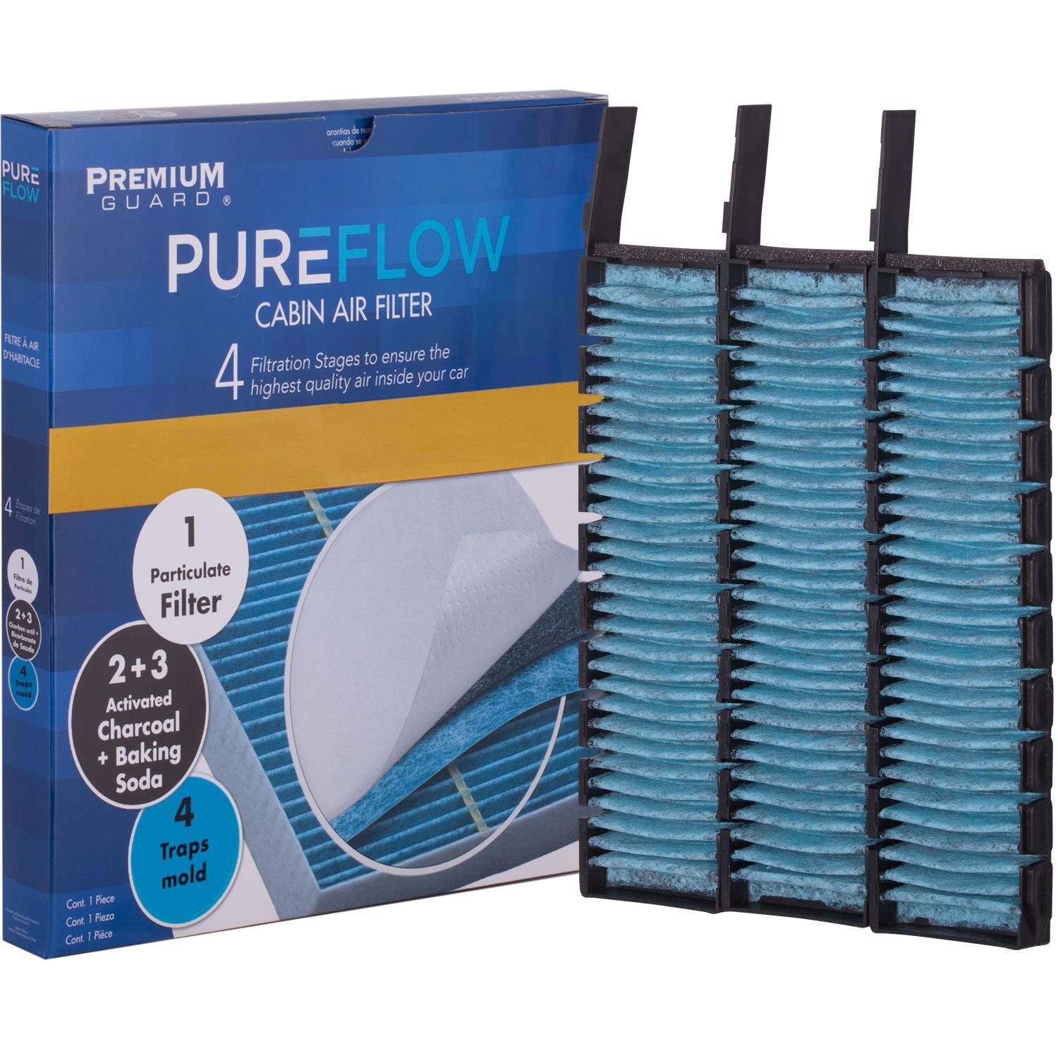 PUREFLOW 1998 Cadillac Eldorado Cabin Air Filter with Antibacterial Technology, PC5475X