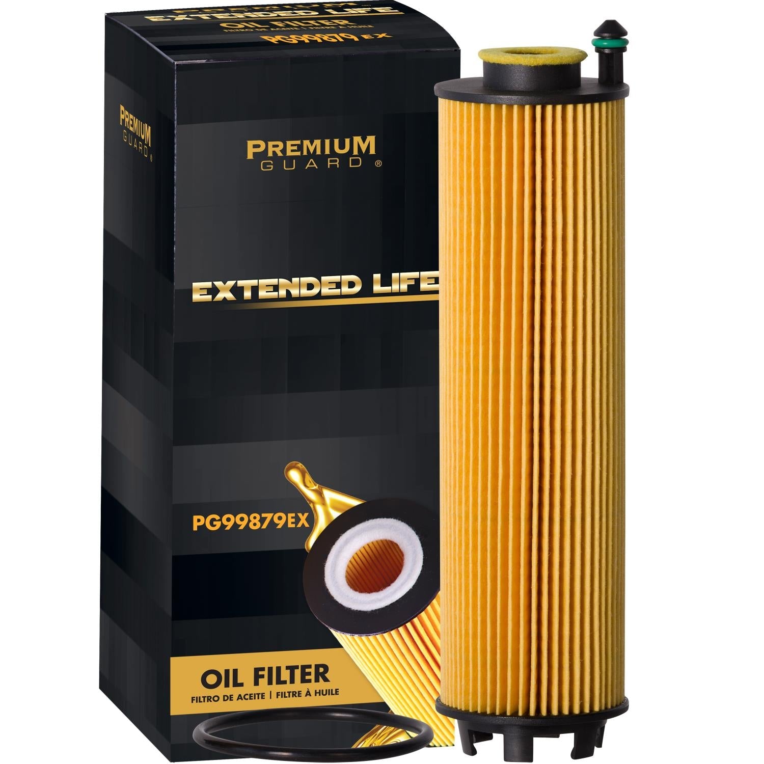PG PG99879EX Extended Performance Oil Filter | Fits 2027 Mercedes-Benz E350