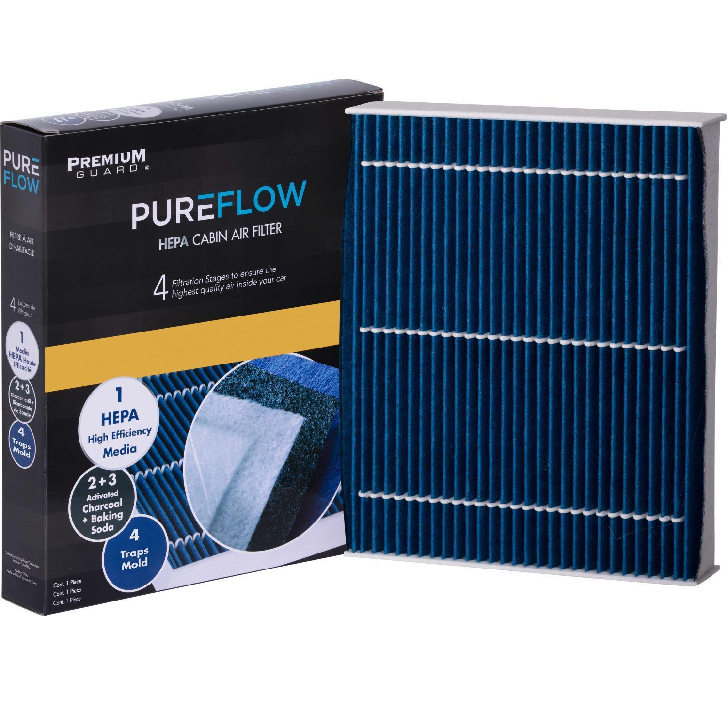 PUREFLOW 2021 Ford Bronco Sport Cabin Air Filter with HEPA and Antibacterial Technology, PC99542HX