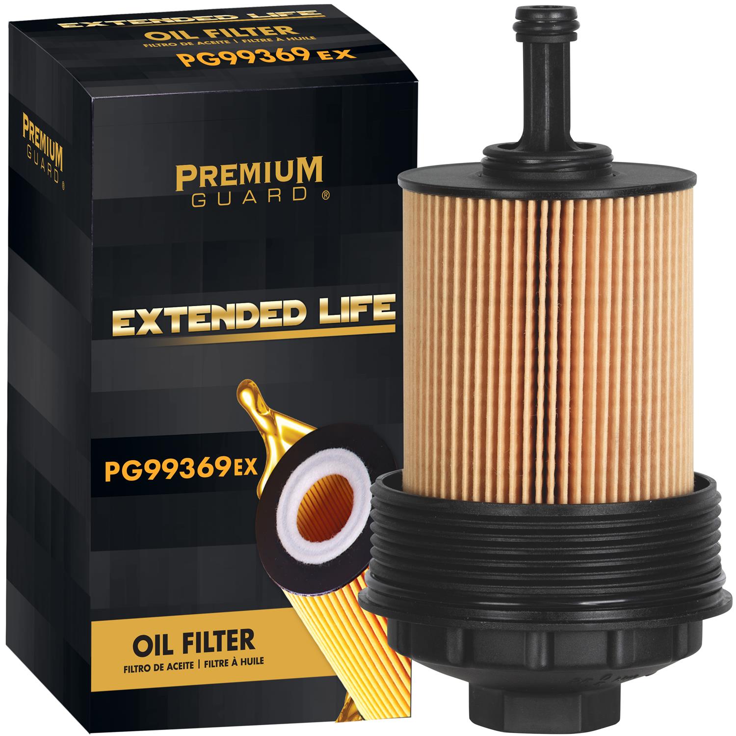 PG PG99369EX Extended Performance Oil Filter | Fits 2021 Alfa Romeo Stelvio