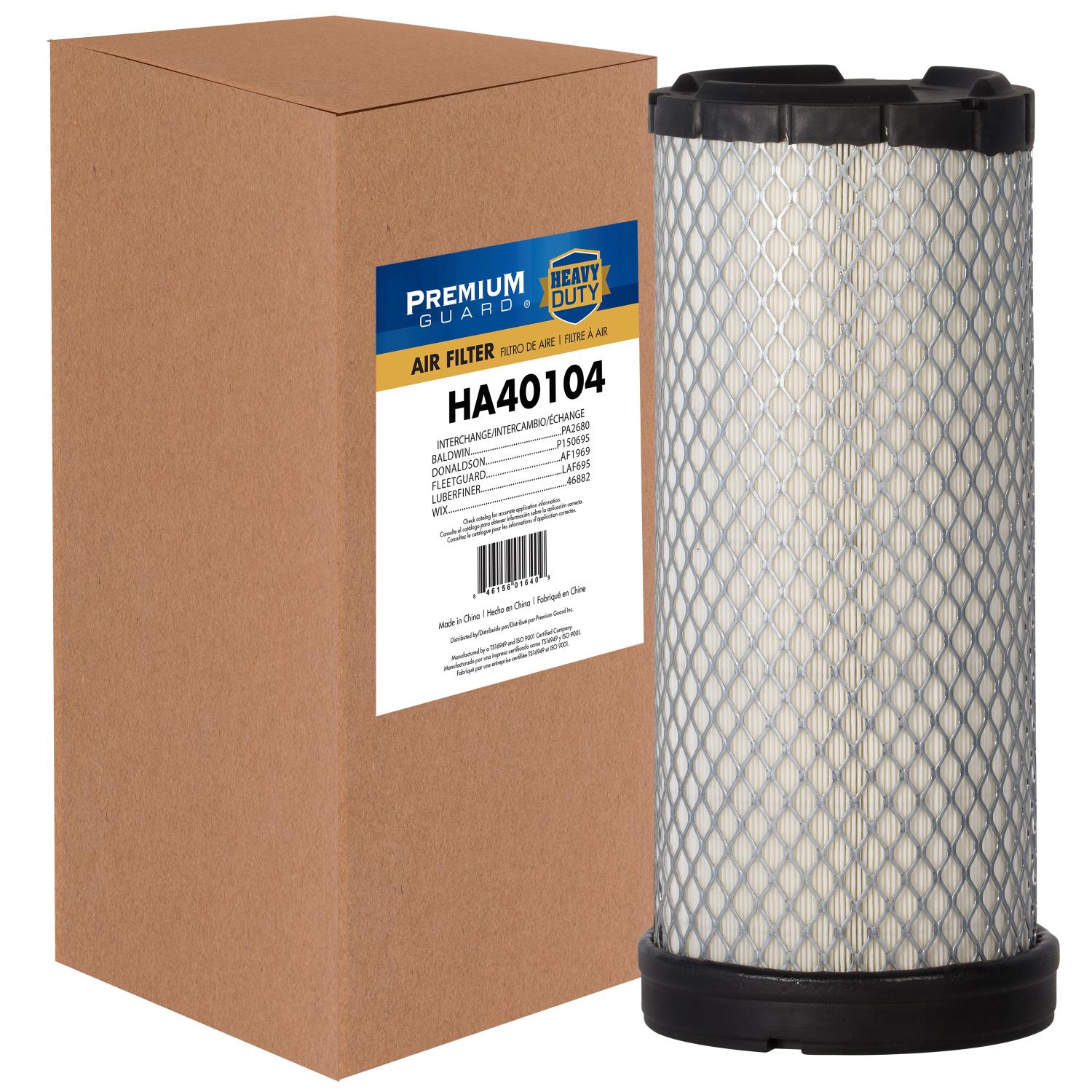 PG HA40104 Engine Air Filter | Fits 1996 Ford CFT8000