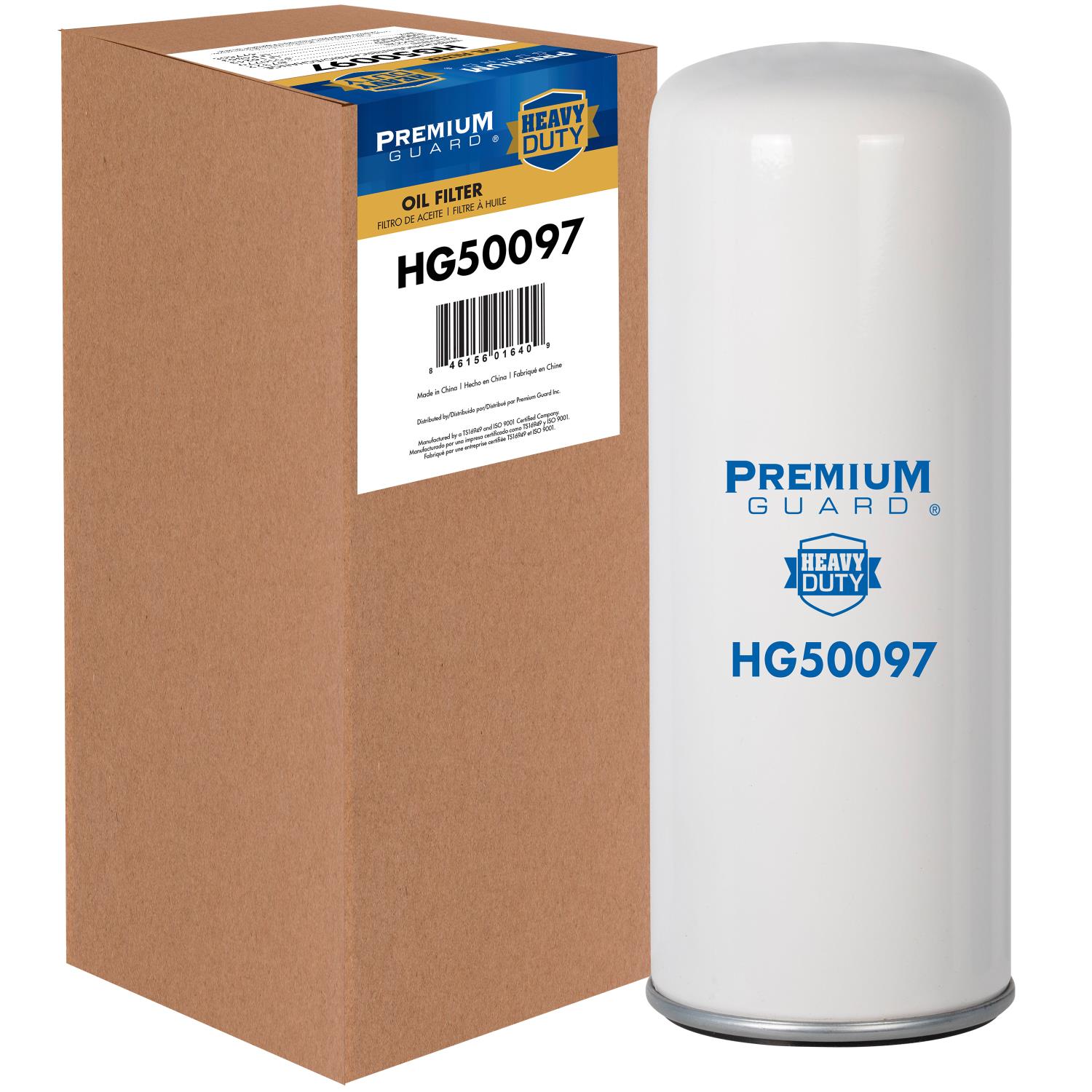 PG HG50097 Optimal Protection Oil Filter | Fits 2000 Ford F-750