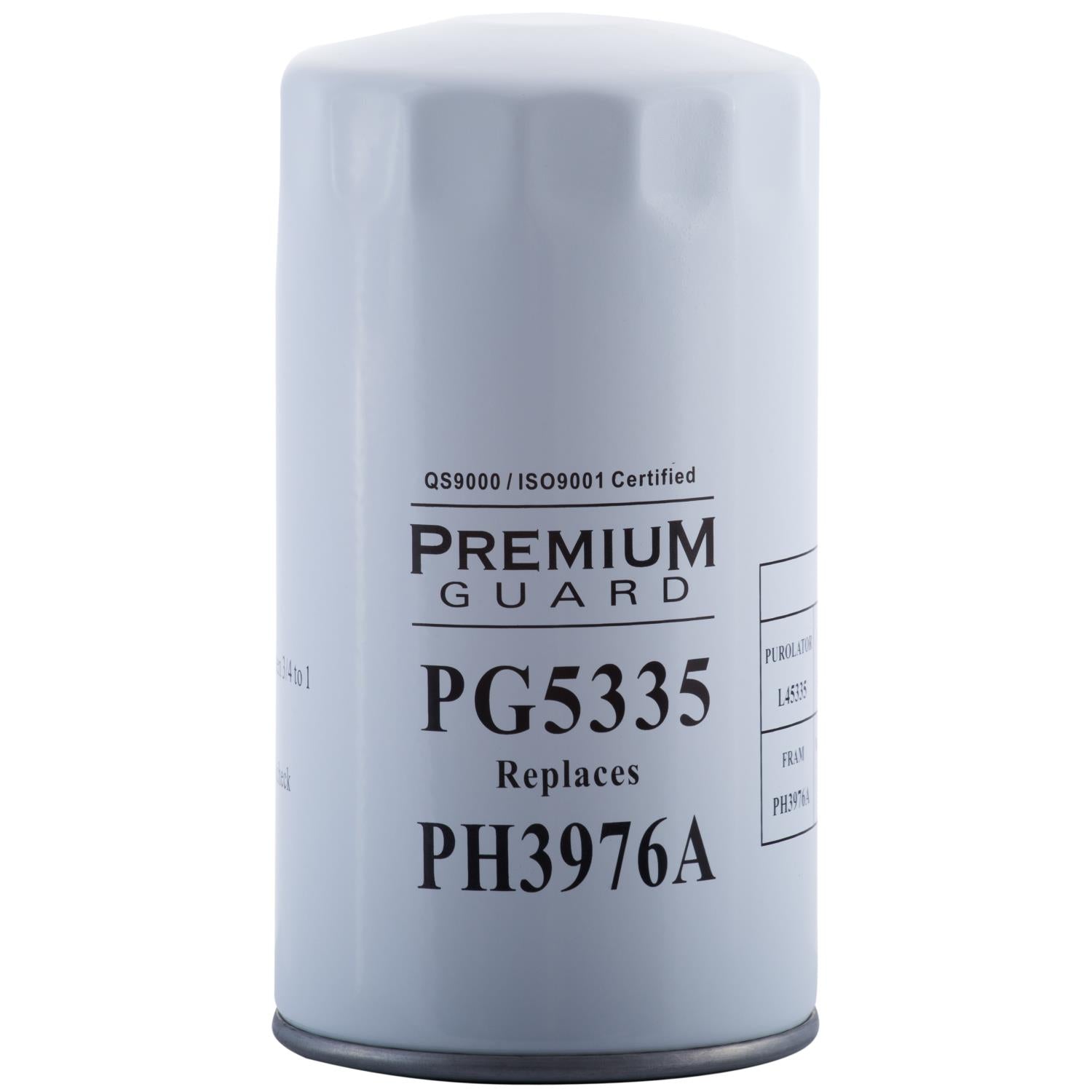 PG PG5335 Optimal Protection Oil Filter | Fits 1991 Crane Carrier Centurion