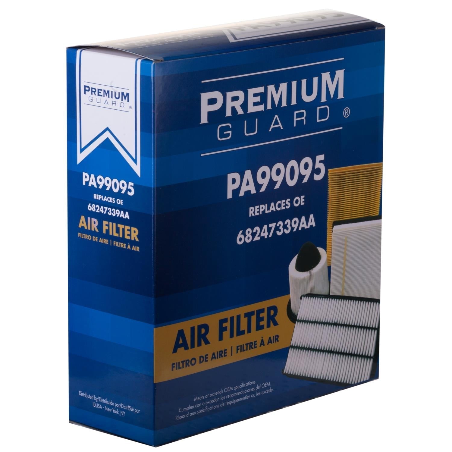PG PA99095 Engine Air Filter | Fits 2027 Jeep Compass