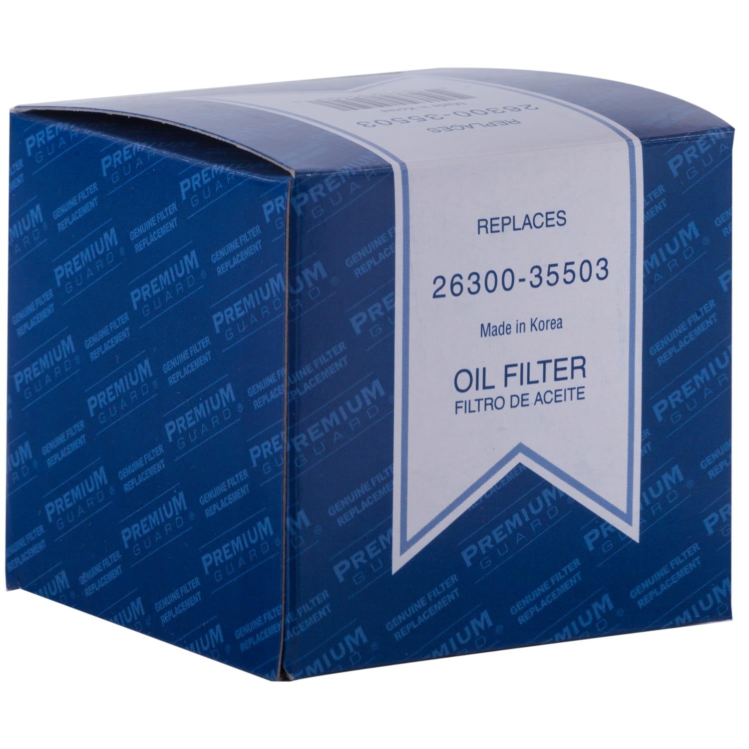 PG 26300-35503 Optimal Protection Oil Filter | Fits 2026 Hyundai Creta
