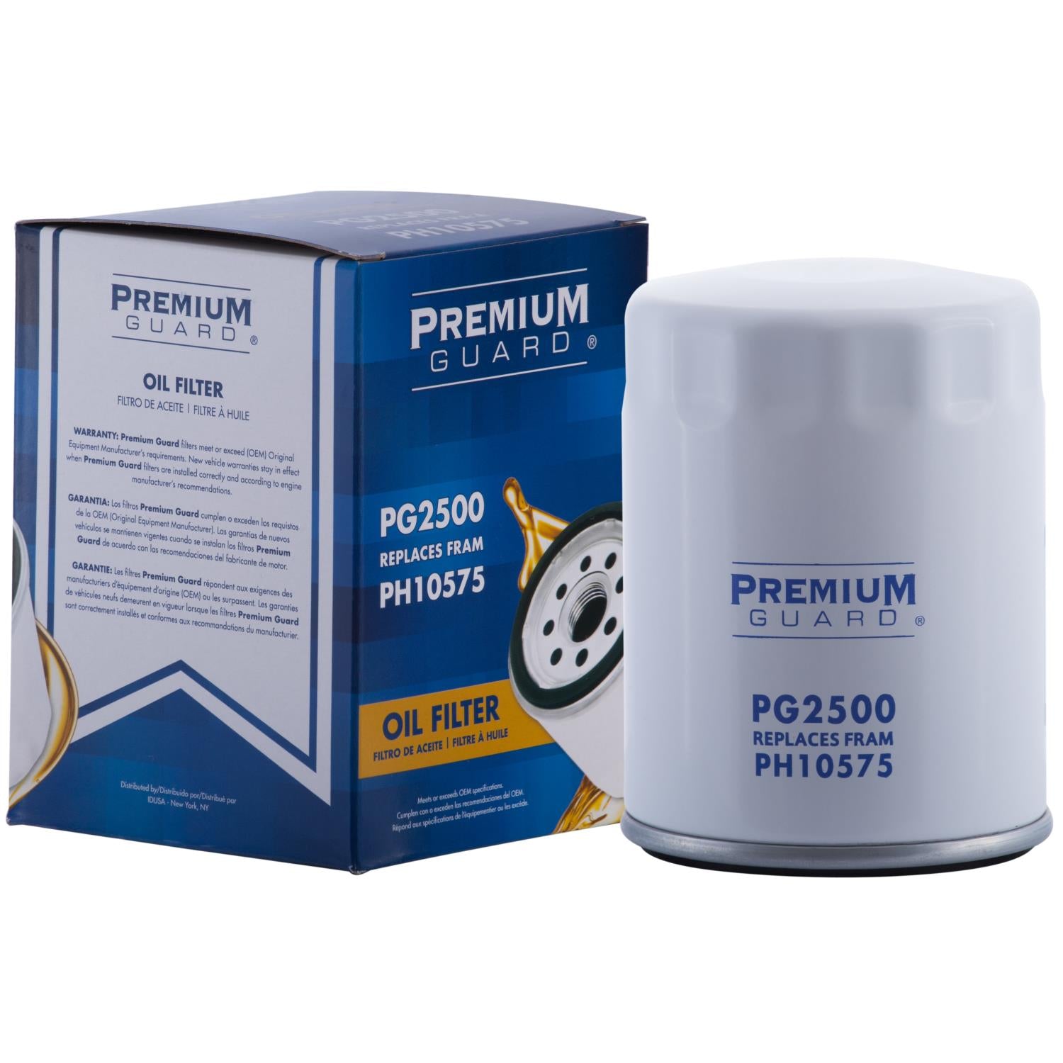 PG PG2500 Optimal Protection Oil Filter | Fits 2024 GMC Yukon