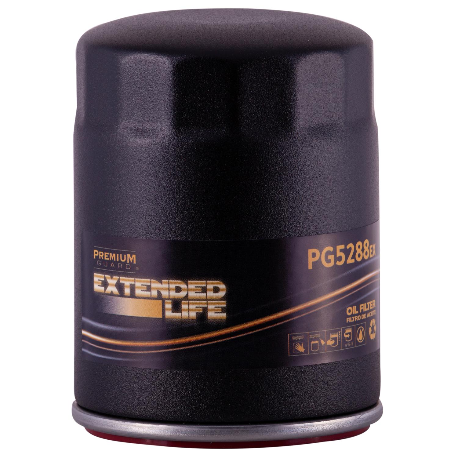 PG PG5288EX Extended Performance Oil Filter | Fits 1983 Pontiac Grand LeMans