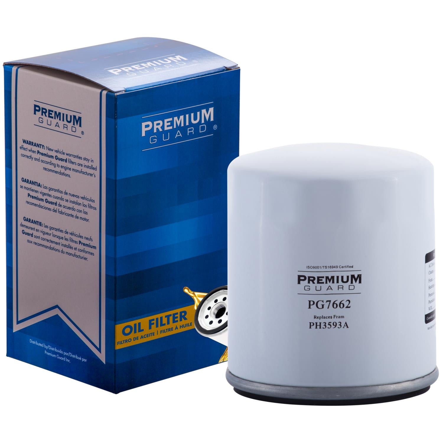2022 Peugeot Partner Oil Filter PG7662