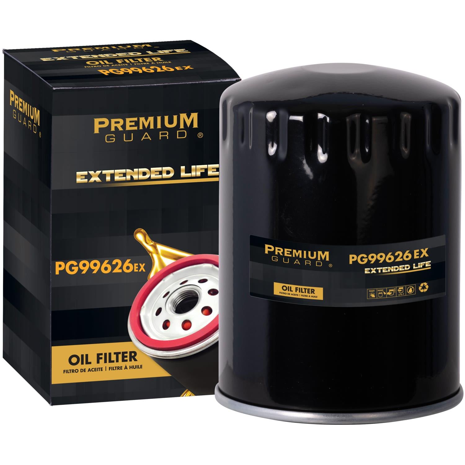 PG PG99626EX Extended Performance Oil Filter | Fits 2010 Maserati GranTurismo