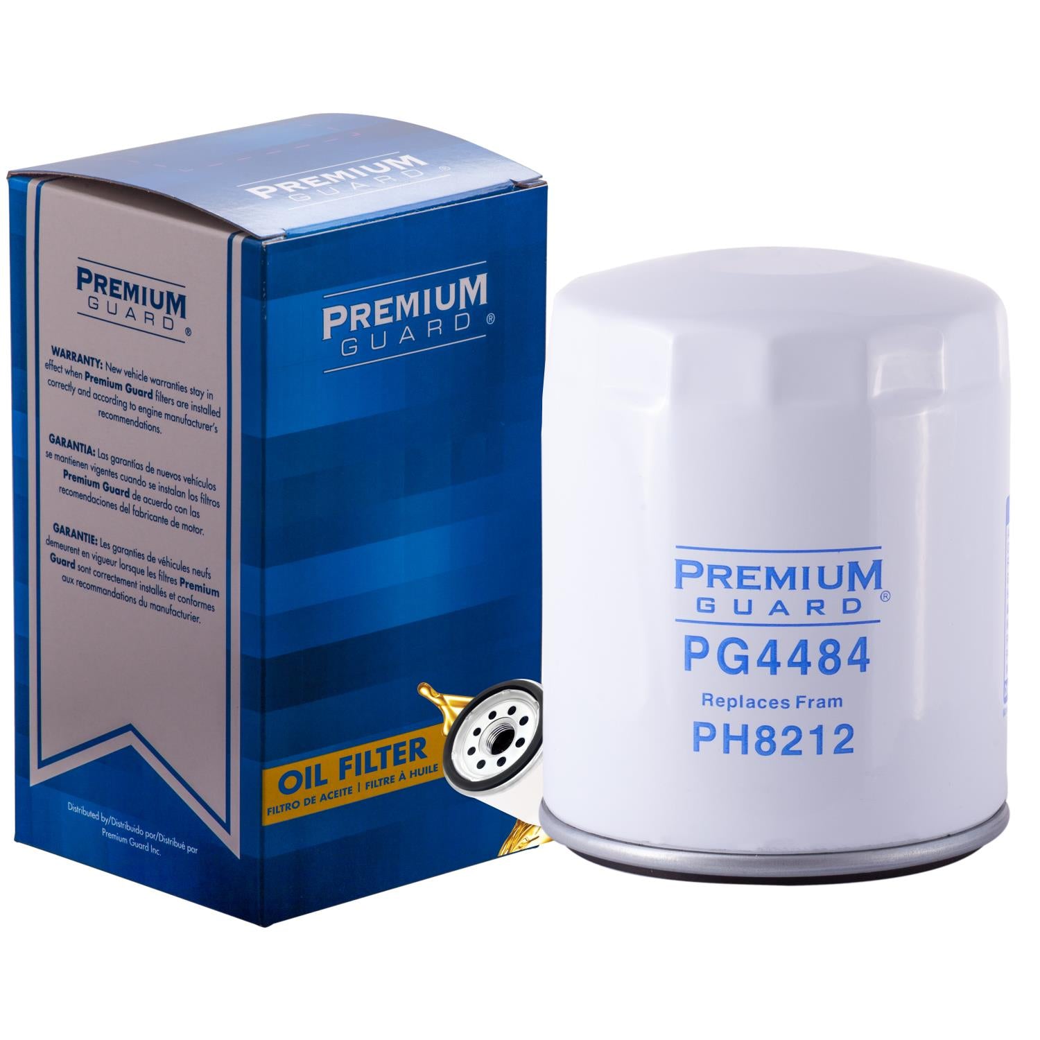 PG PG4484 Optimal Protection Oil Filter | Fits 2002 Acura NSX