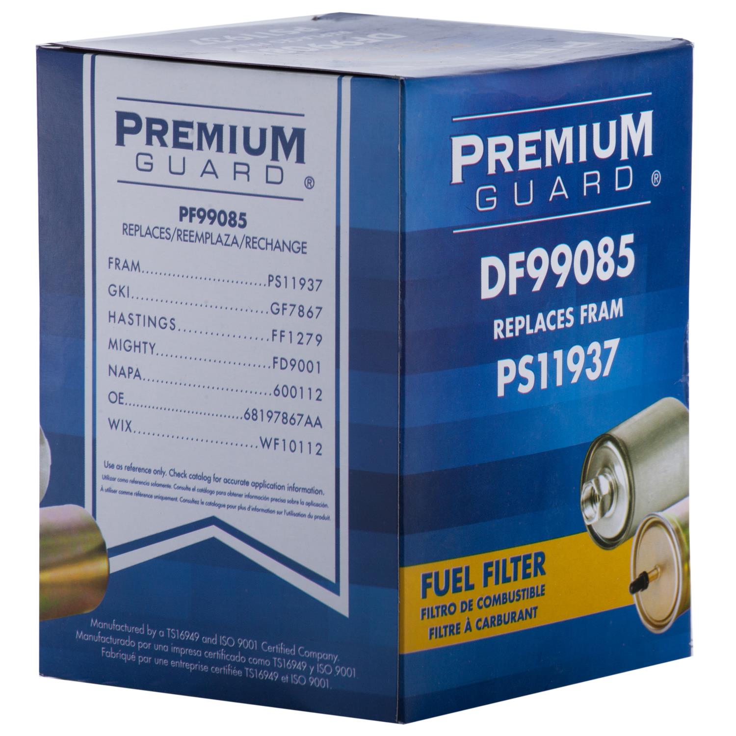 2016 Ram 3500 Diesel Fuel Filter  DF99085