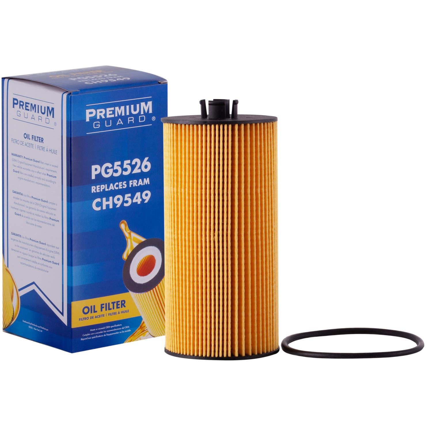 PG PG5526 Optimal Protection Oil Filter | Fits 2004 Ford E-350 Club Wagon