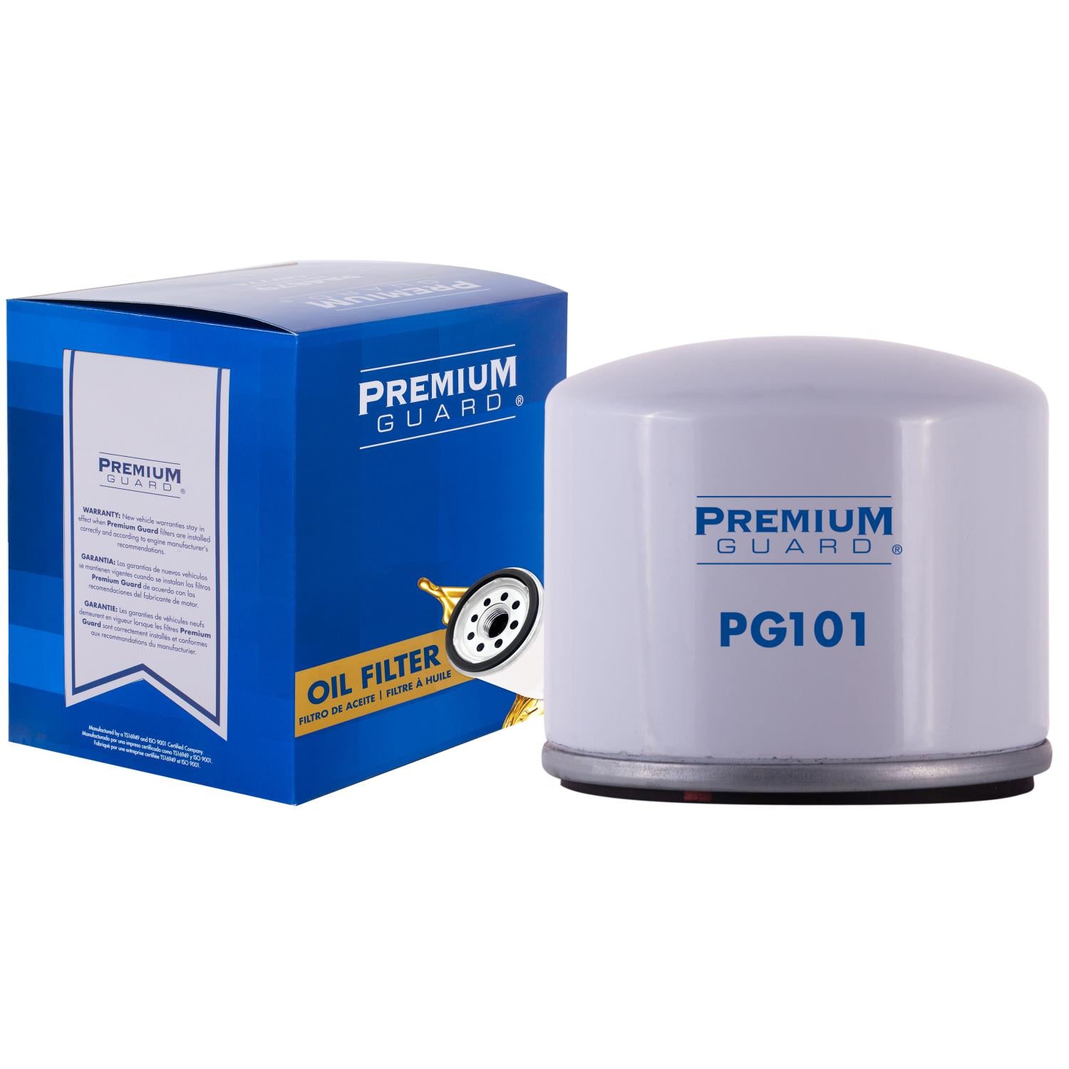 PG PG101 Optimal Protection Oil Filter | Fits 1967 Renault Dauphine