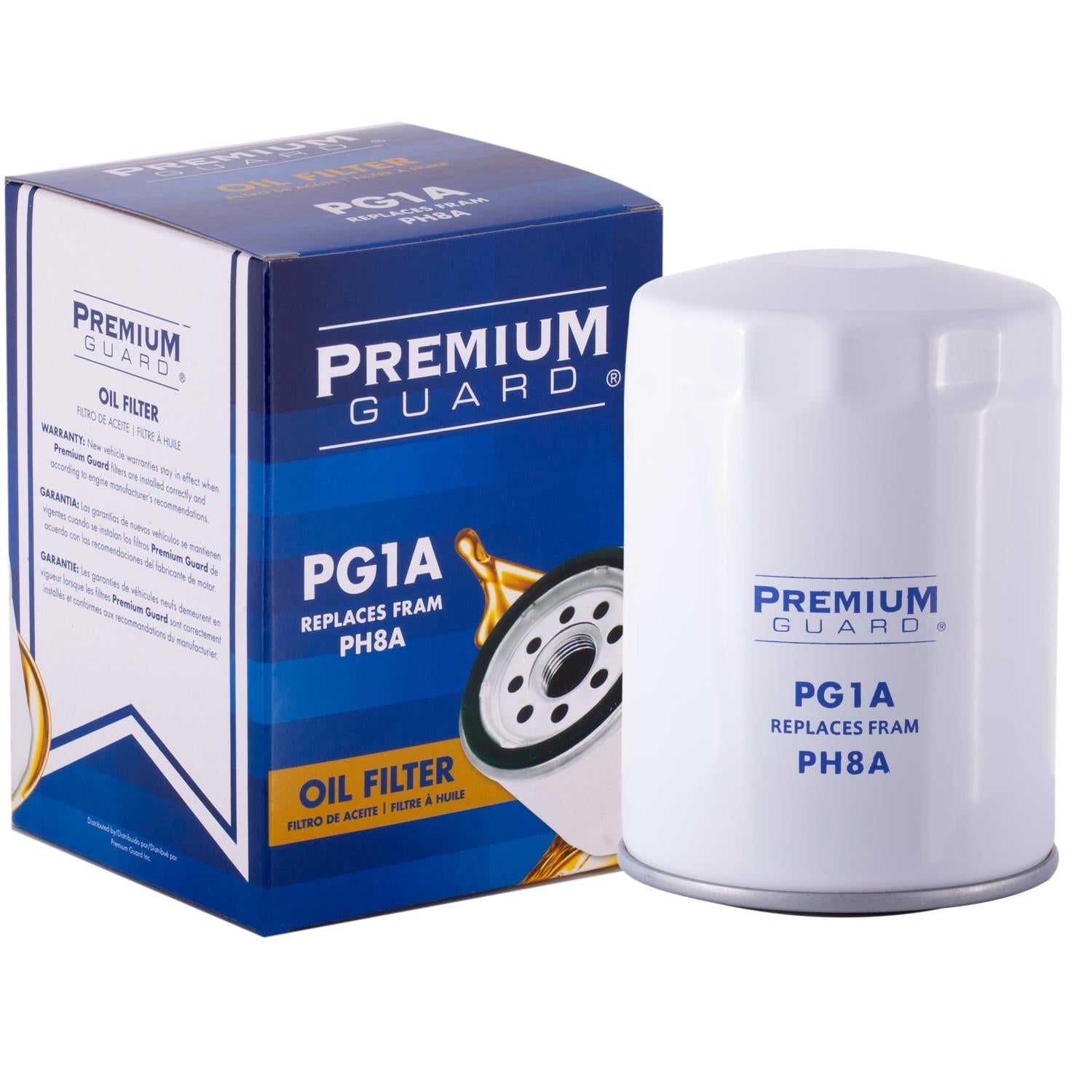 PG PG1A Optimal Protection Oil Filter | Fits 1964 Alfa Romeo 2600