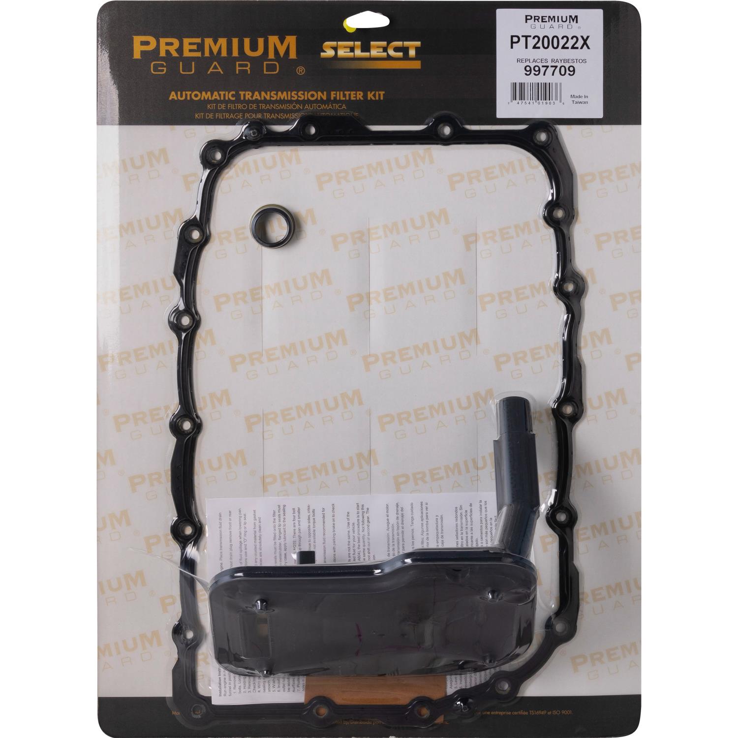 PG PT20022X OE-Style Transmission Filter Kit | Fits 2017 Chevrolet Silverado 1500