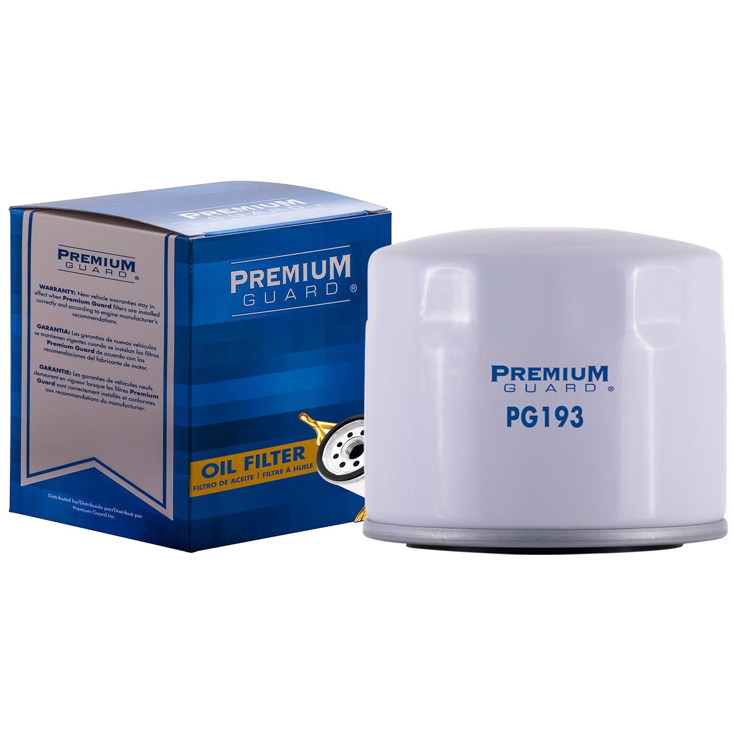 PG PG193 Optimal Protection Oil Filter | Fits 2007 Peugeot 407