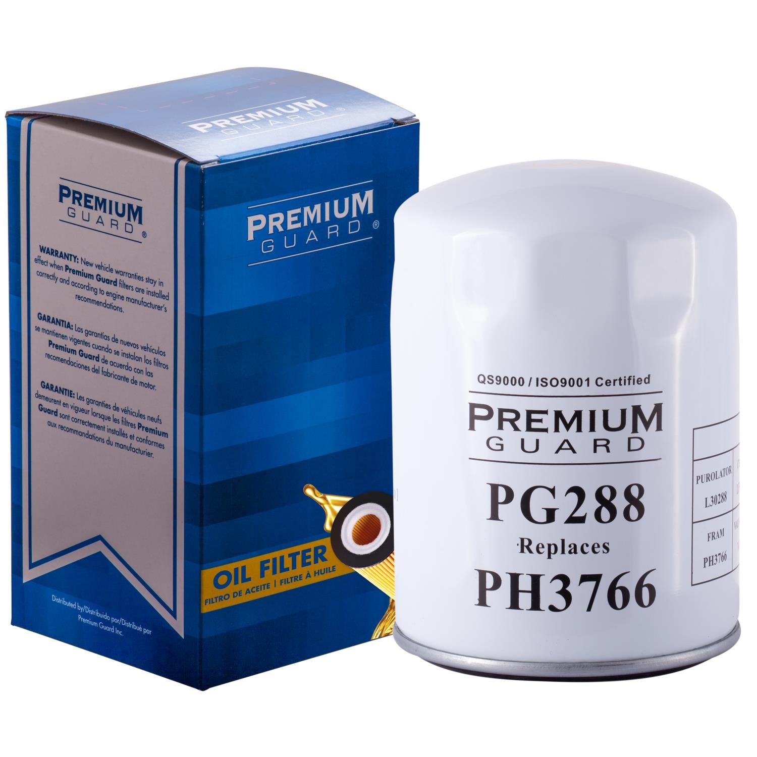 PG PG288 Optimal Protection Oil Filter | Fits 1991 International 1652SC