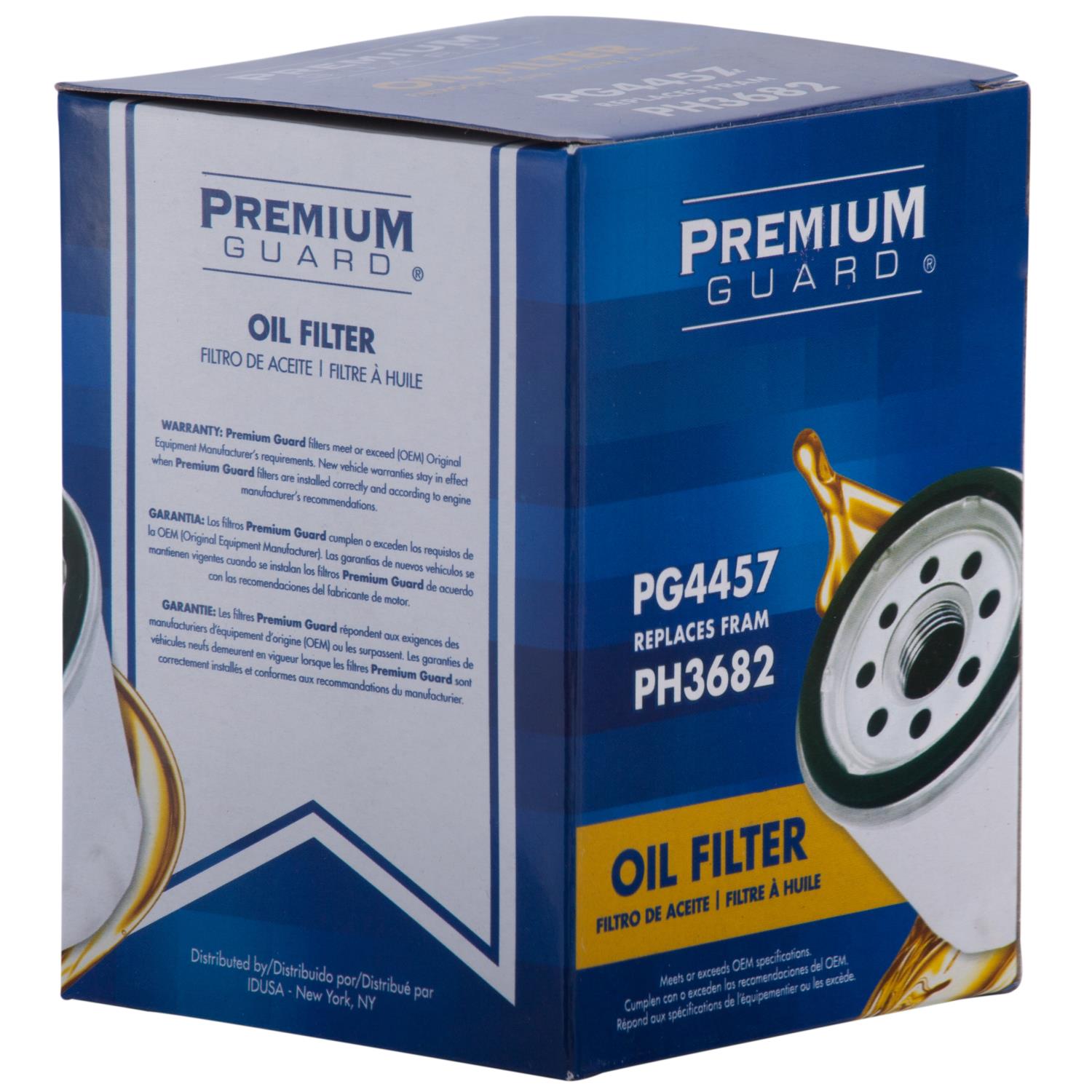 1988 Nissan Stanza Oil Filter  PG4457