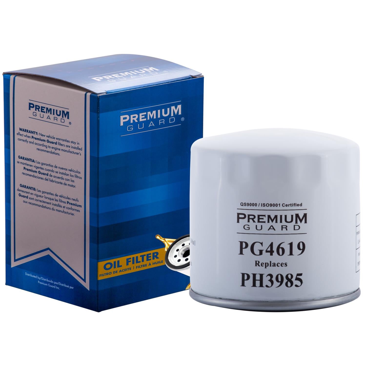 PG PG4619 Optimal Protection Oil Filter | Fits 1985 Dodge Power Ram 50