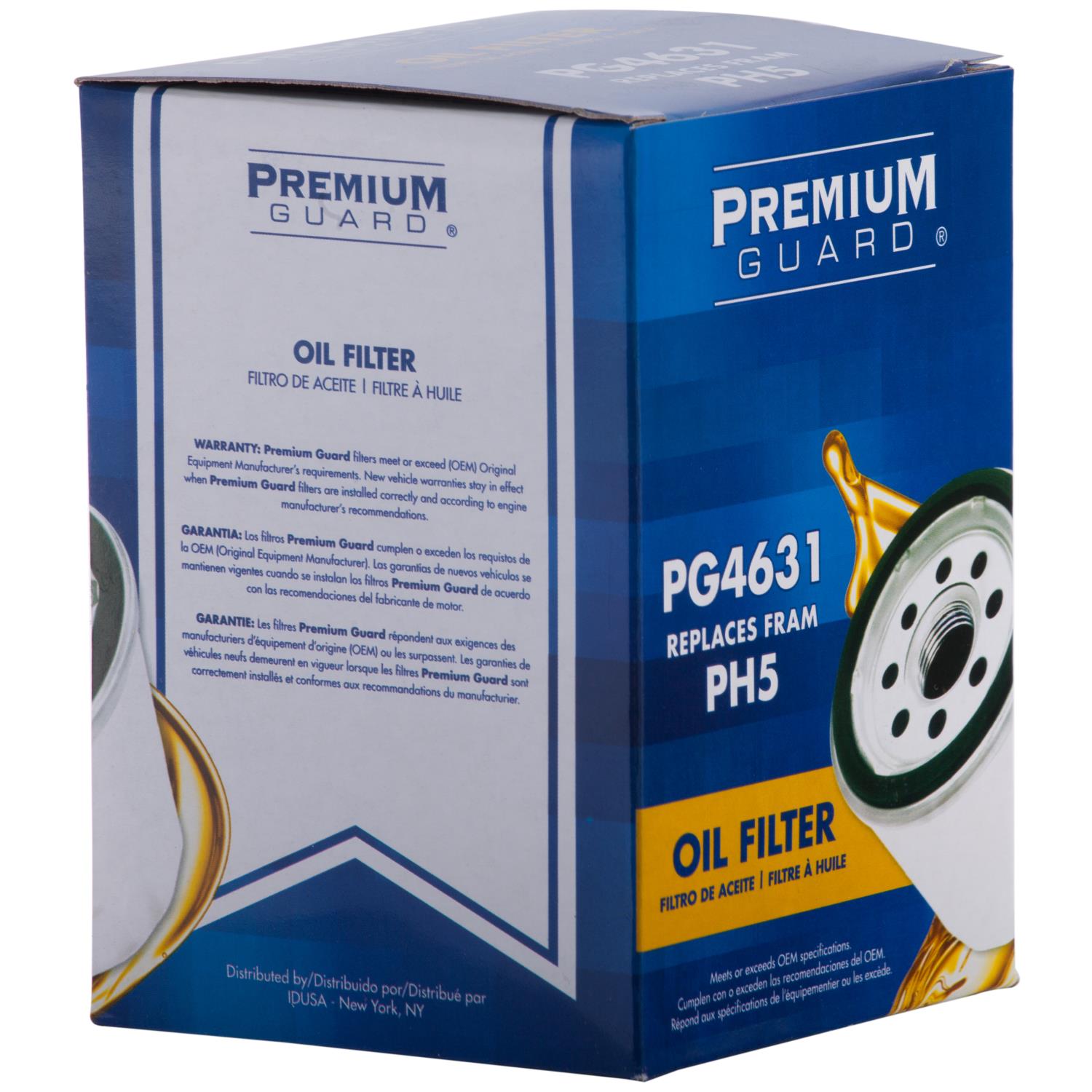 PG PG4631 Optimal Protection Oil Filter | Fits 1973 Excalibur Phaeton