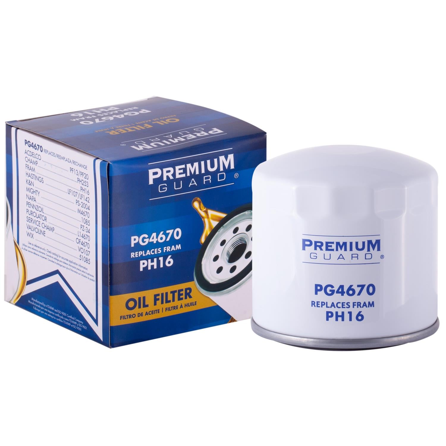 PG PG4670 Optimal Protection Oil Filter | Fits 1962 Triumph Herald