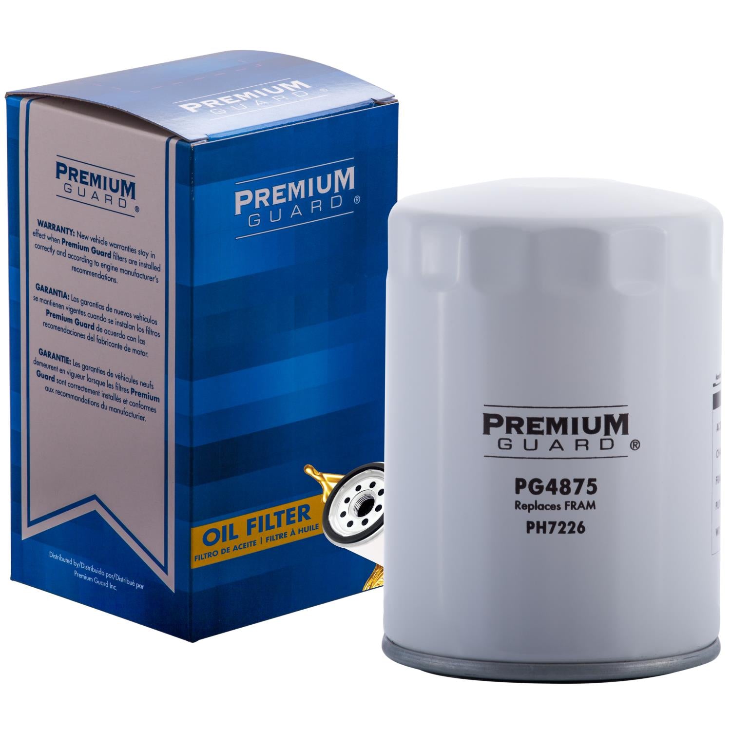 PG PG4875 Optimal Protection Oil Filter | Fits 1986 Isuzu NPR