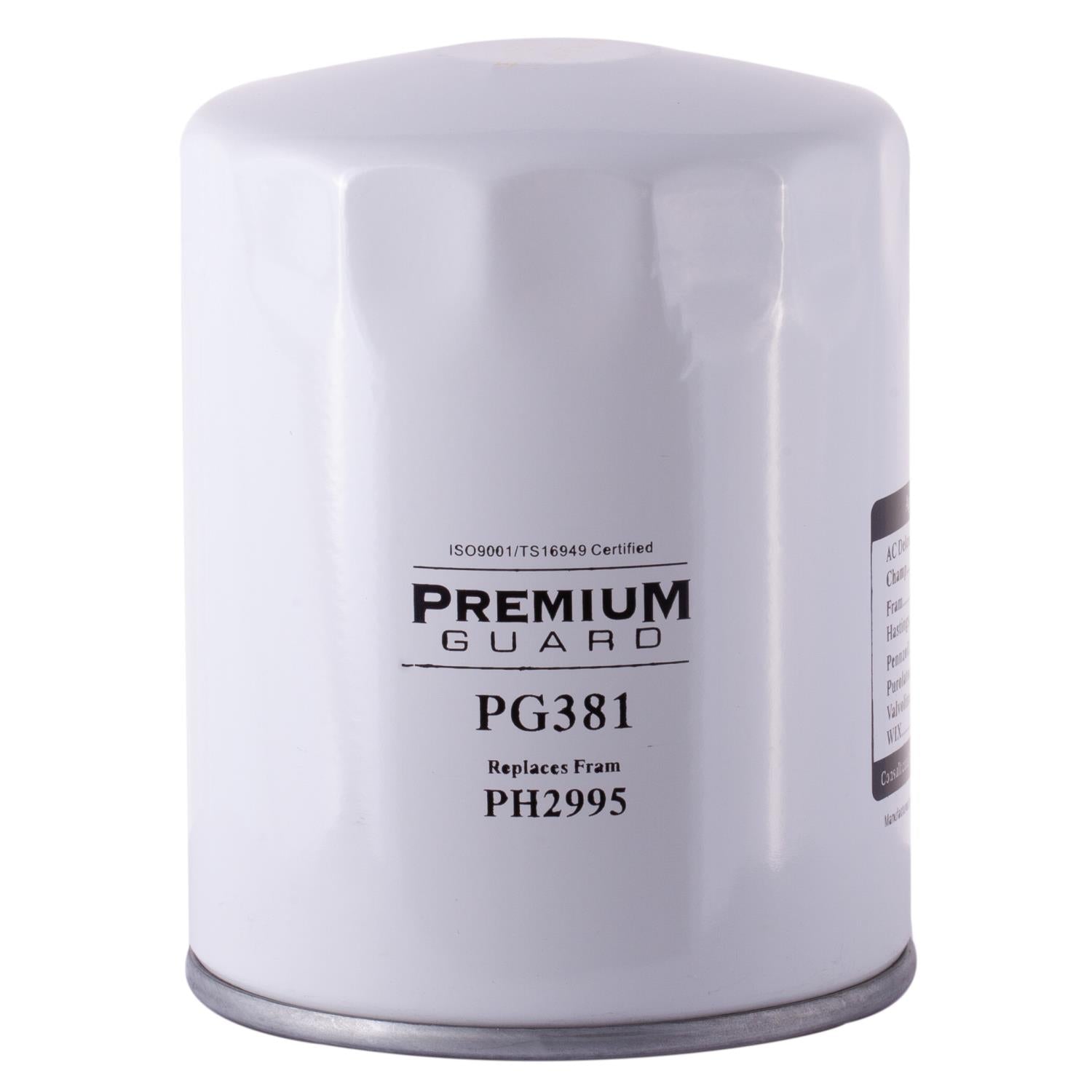 PG PG381 Optimal Protection Oil Filter | Fits 1981 Rolls-Royce Camargue