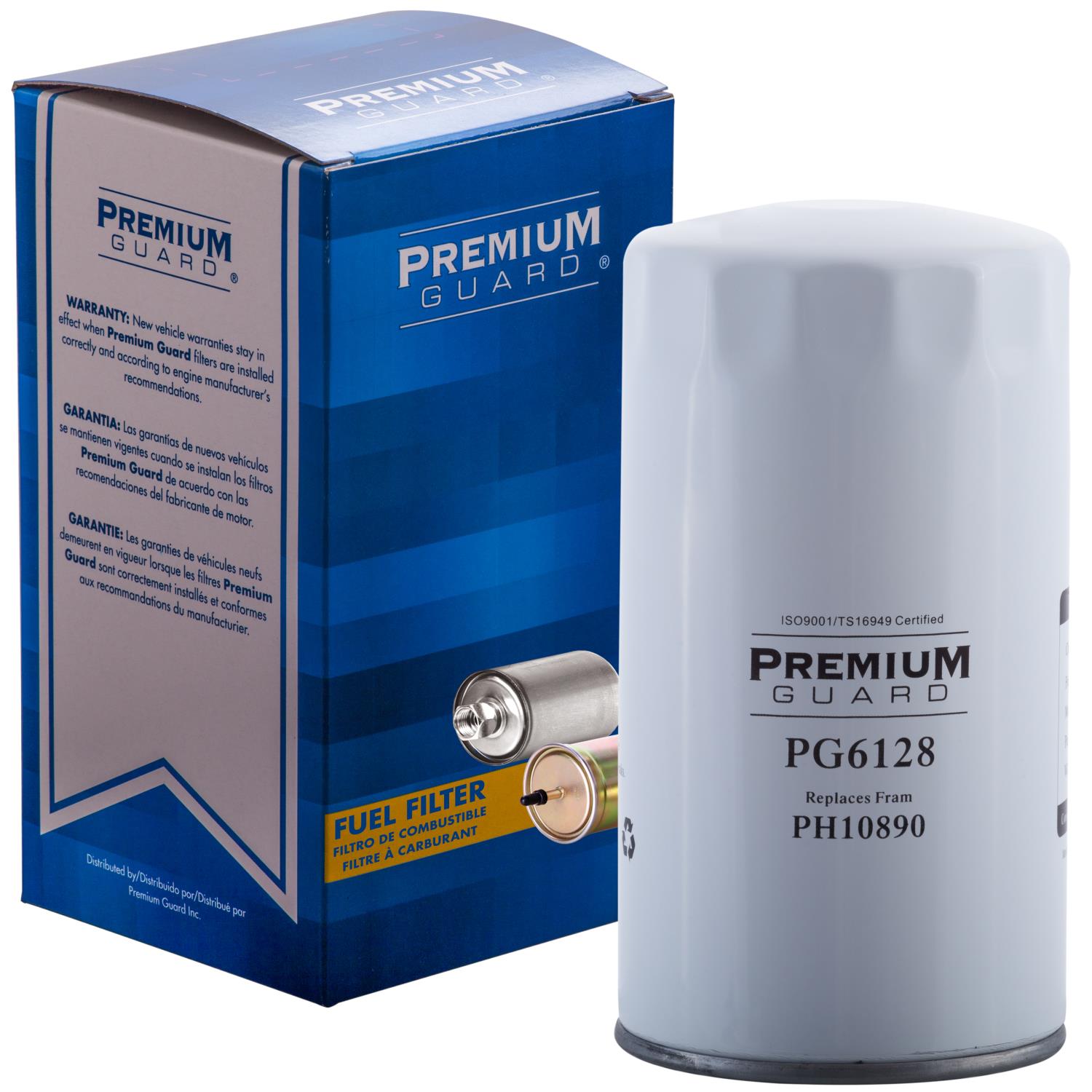 PG PG6128 Optimal Protection Oil Filter | Fits 2026 Ford F-350 Super Duty