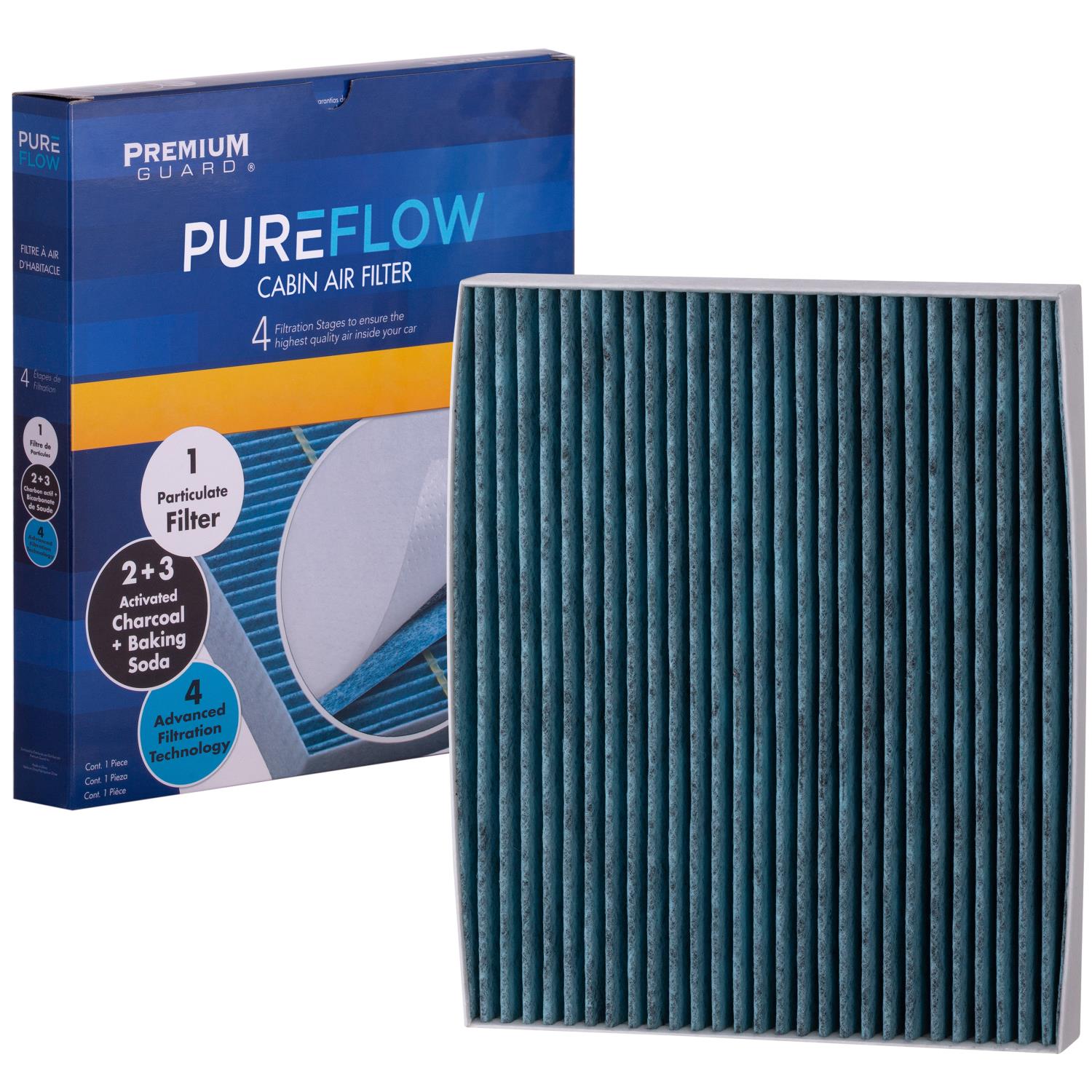 PUREFLOW 2023 Hyundai Kona Electric Cabin Air Filter with Antibacterial Technology, PC99588X