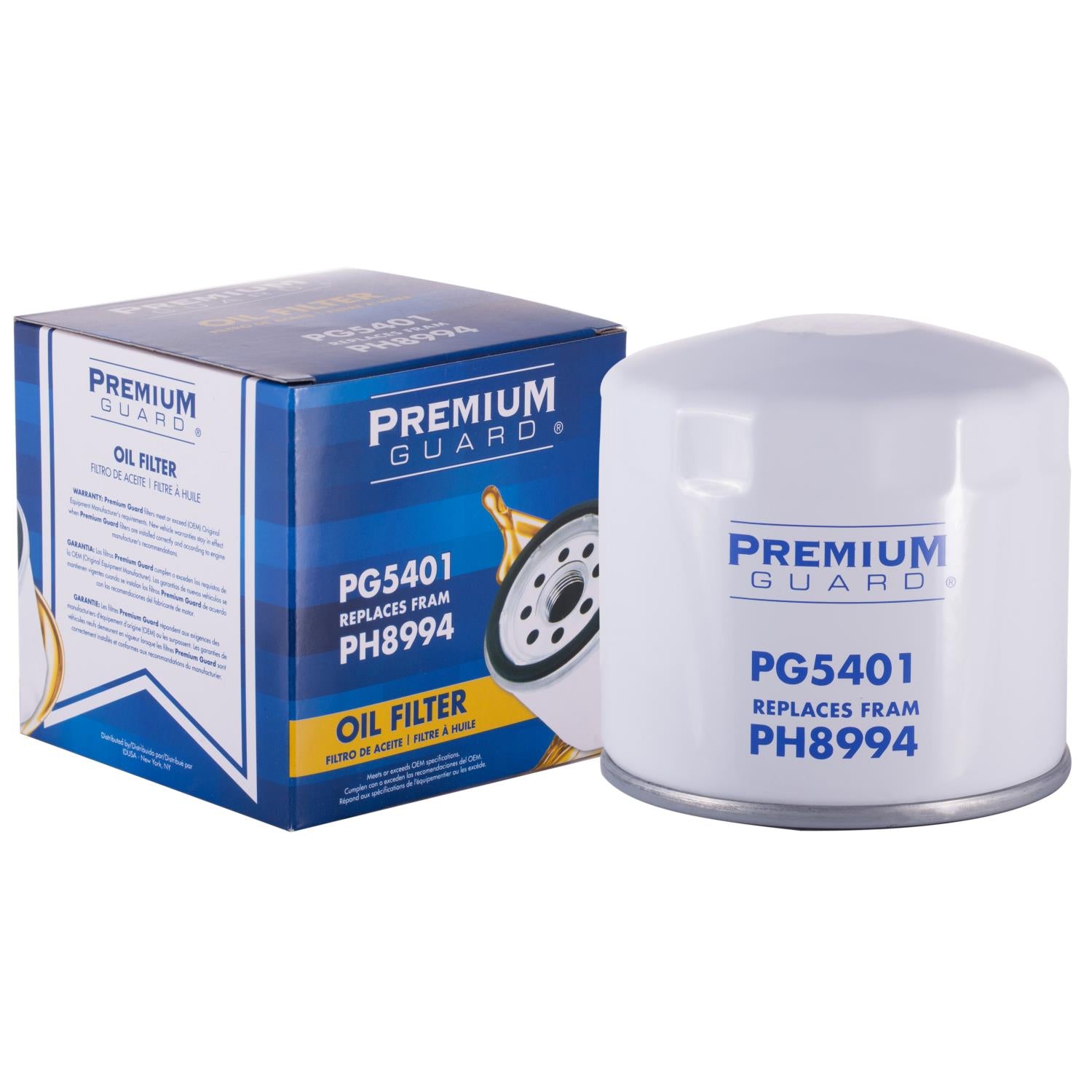 PG PG5401 Optimal Protection Oil Filter