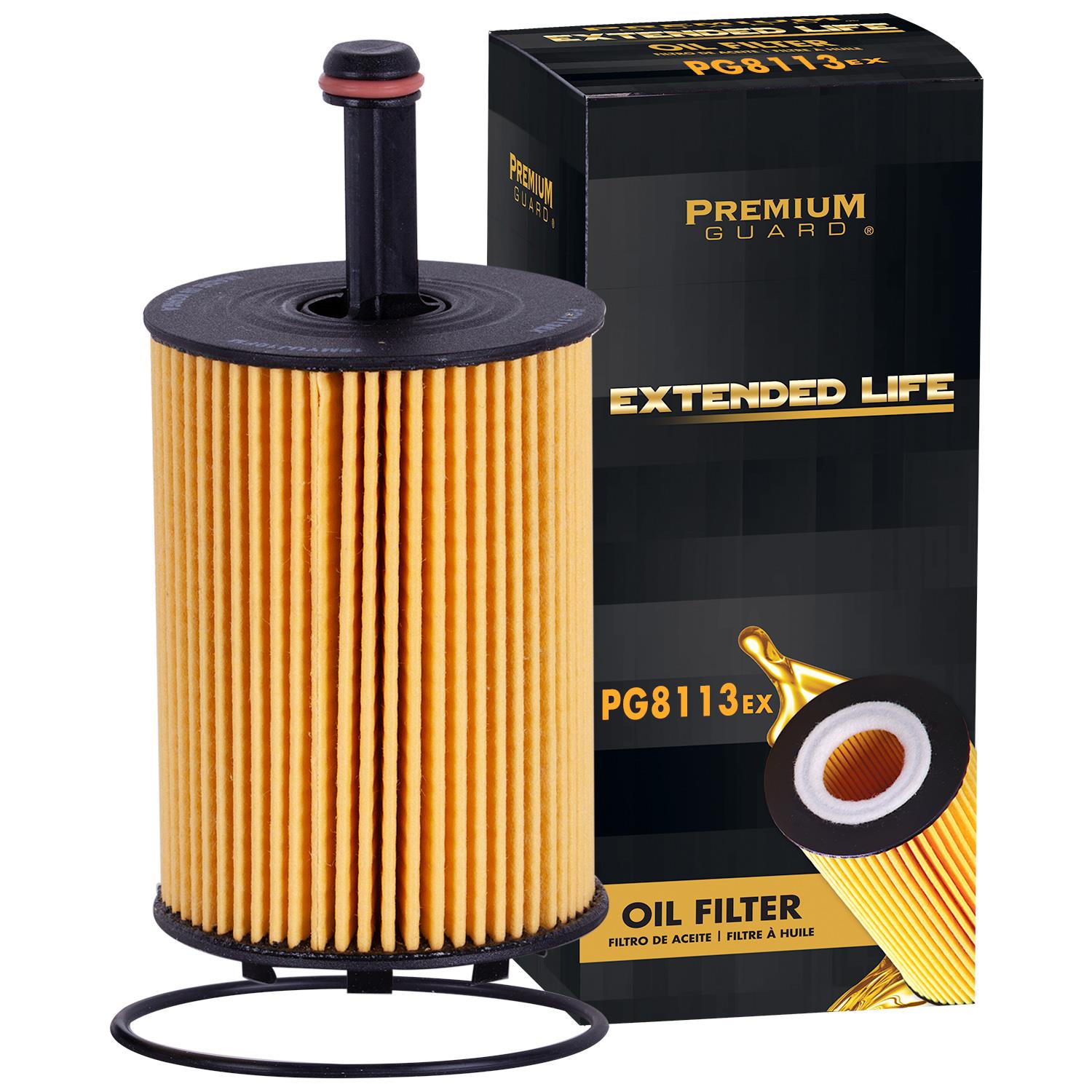 PG PG8113EX Extended Performance Oil Filter | Fits 2011 Volkswagen Jetta