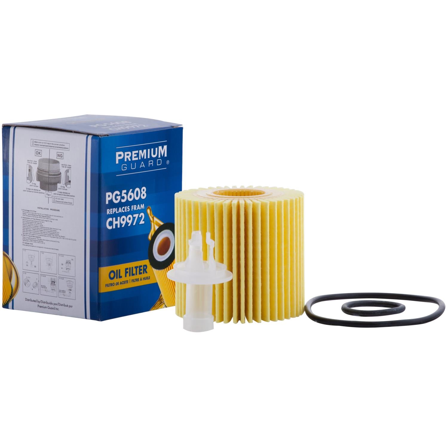 PG PG5608 Optimal Protection Oil Filter | Fits 2010 Toyota Avalon
