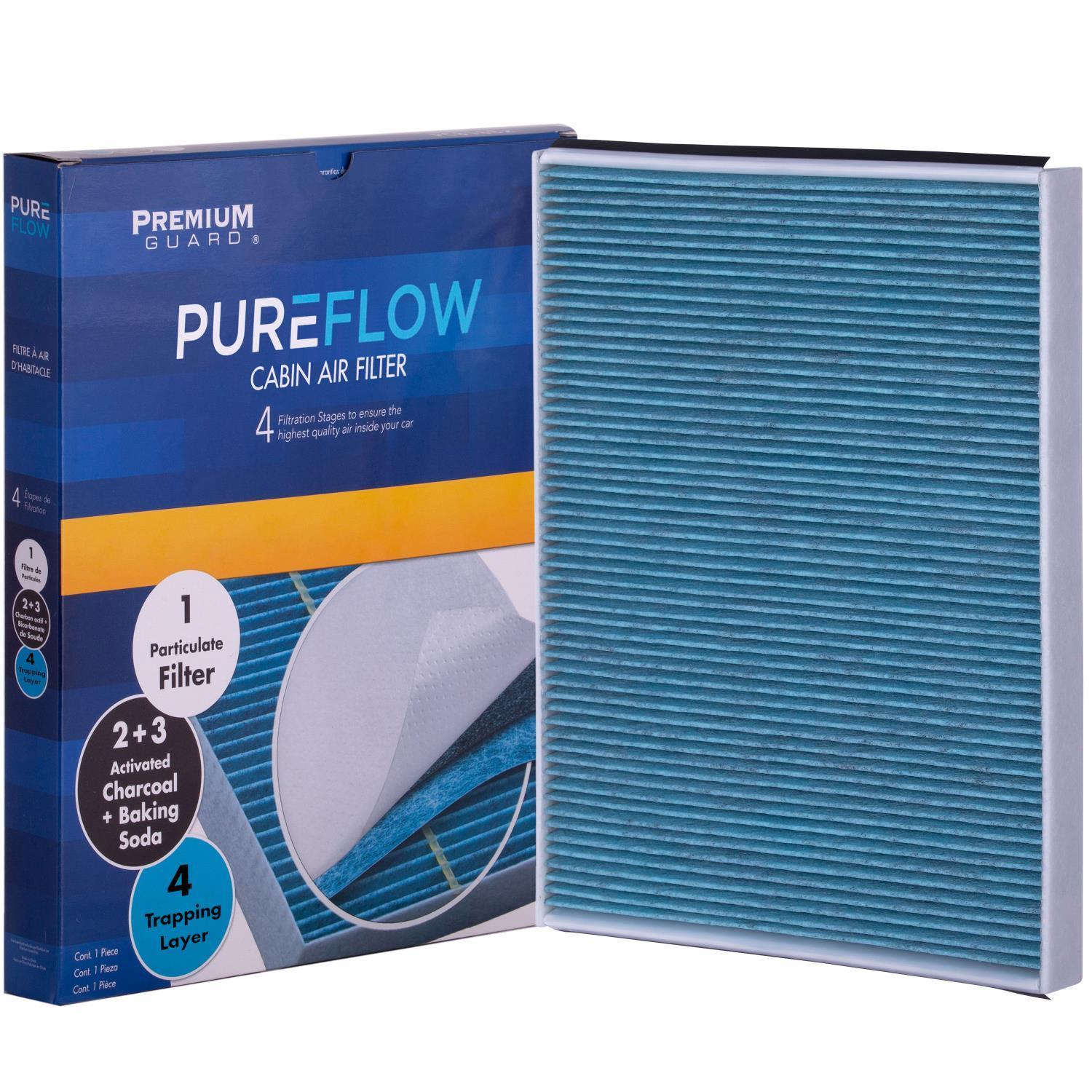 PUREFLOW® 2002 Cadillac DeVille Cabin Air Filter with Antibacterial Technology, PC5477X