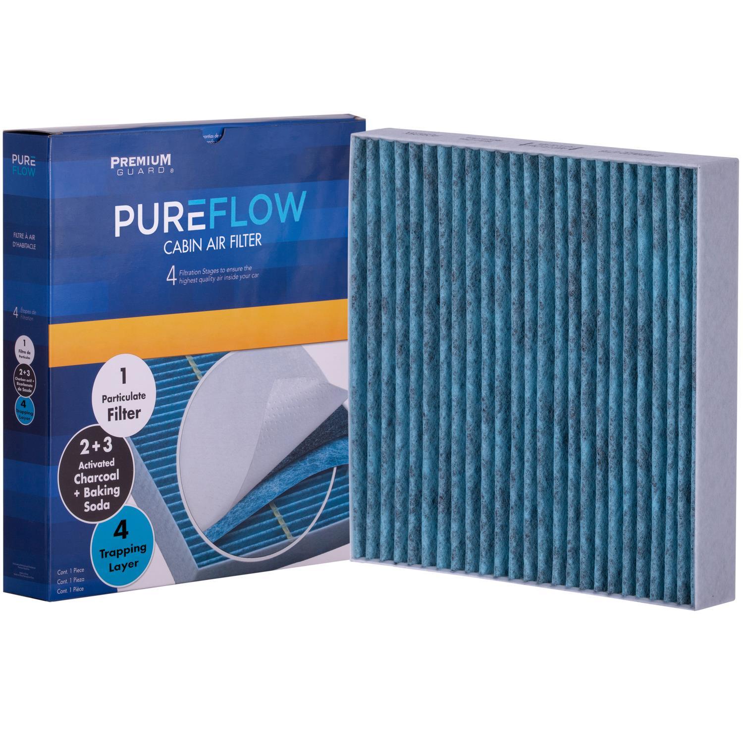 PUREFLOW 2014 Jaguar XF Cabin Air Filter with Antibacterial Technology, PC9525X