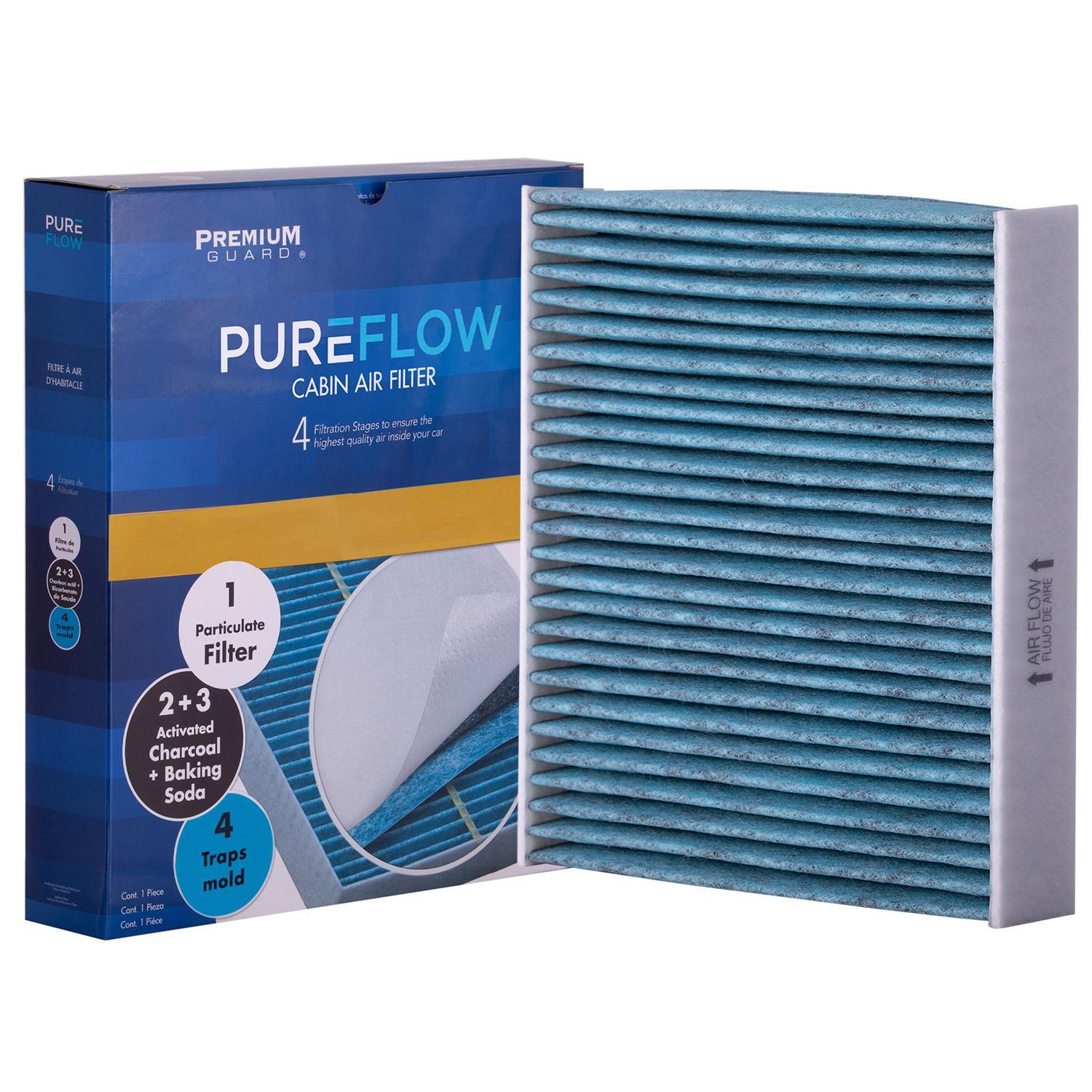 PUREFLOW 2024 Nissan V-Drive Cabin Air Filter with Antibacterial Technology, PC99374X