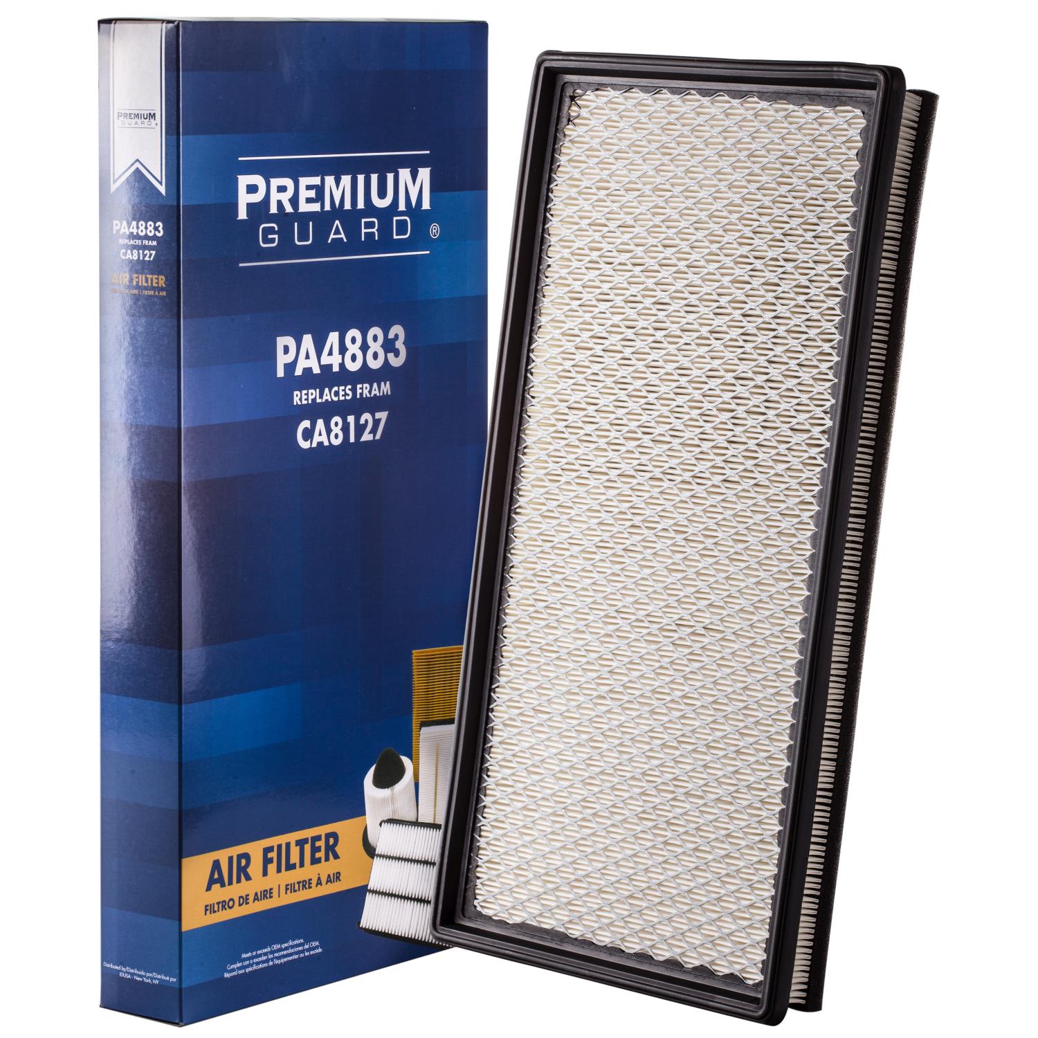PG PA4883 Engine Air Filter | Fits 2002 Winnebago Adventurer