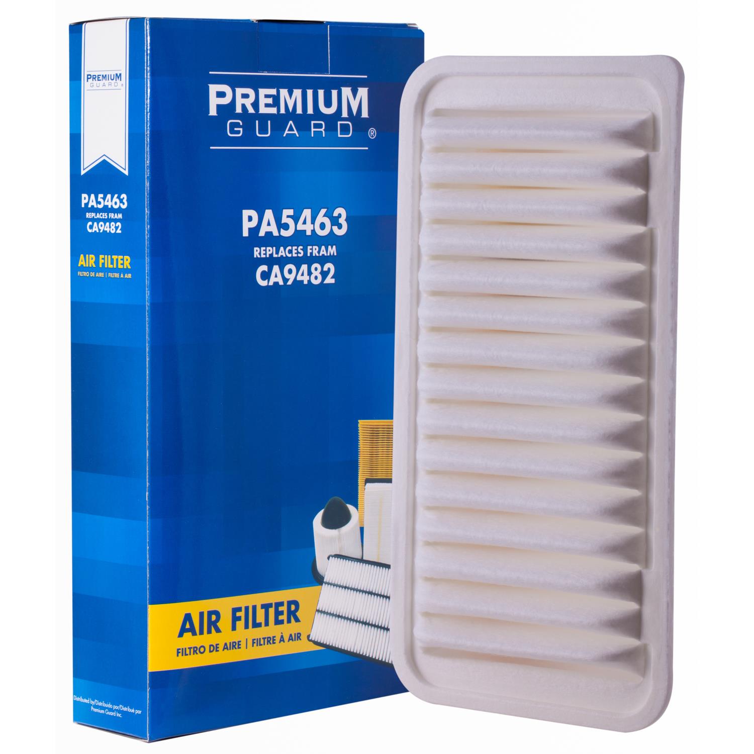 PG PA5463 Engine Air Filter | Fits 2017 Subaru BRZ
