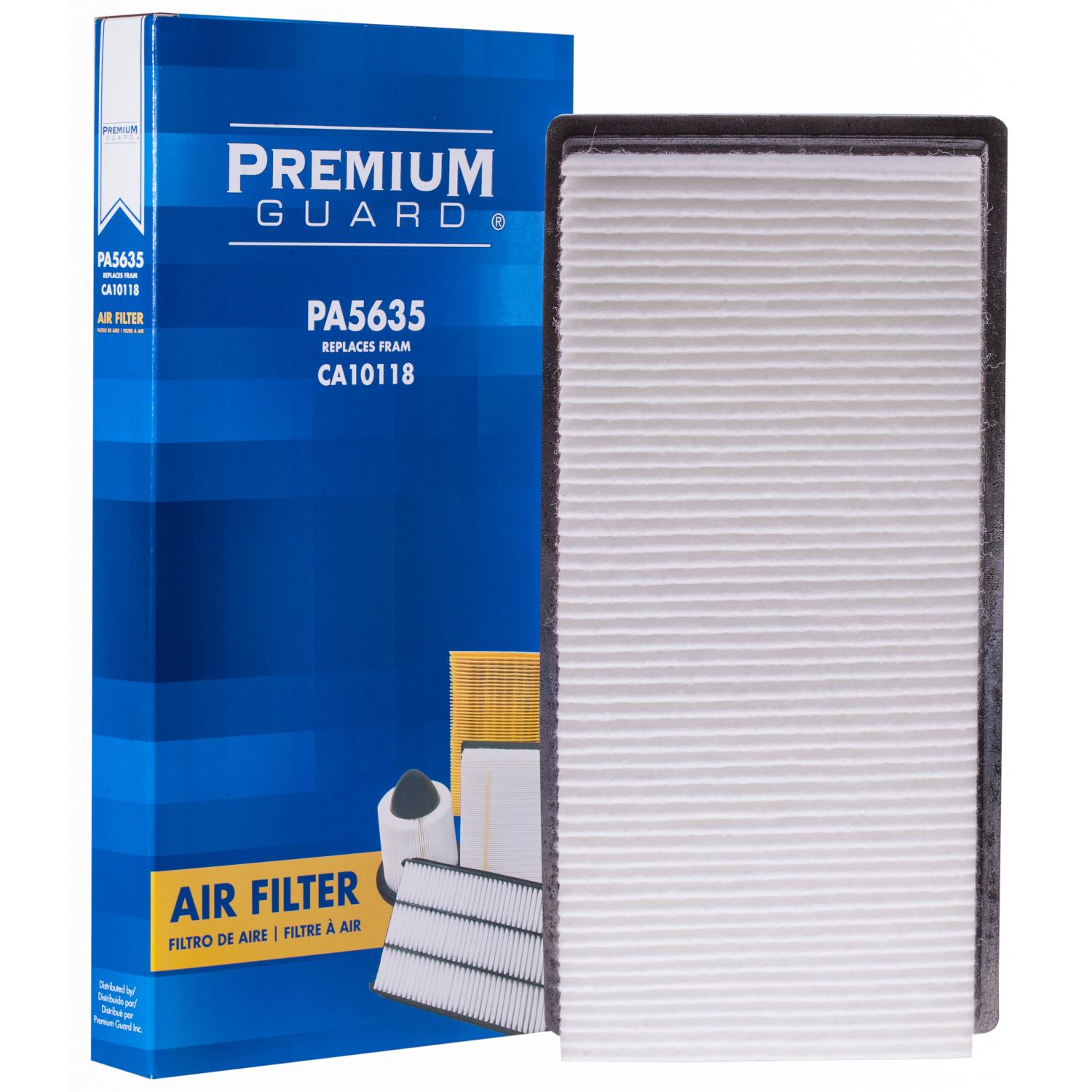 PG PA5635 Engine Air Filter | Fits 2009 Jeep Compass