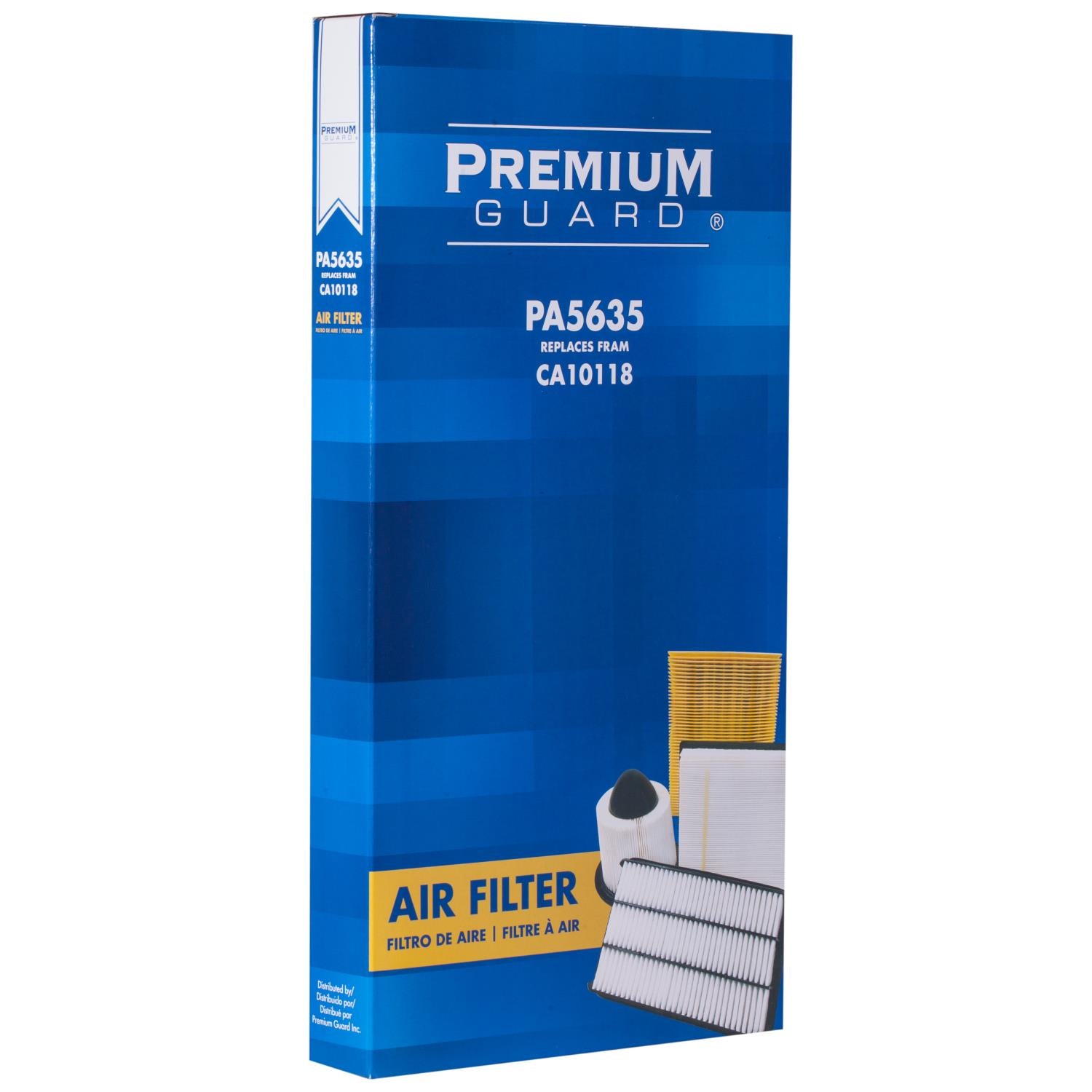 PG PA5635 Engine Air Filter | Fits 2008 Dodge Caliber