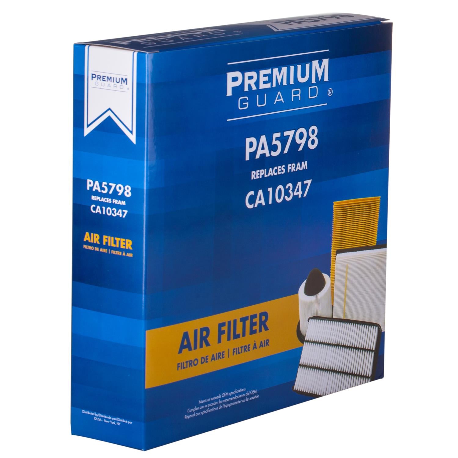 PG PA5798 Engine Air Filter | Fits 2006 Lexus IS250