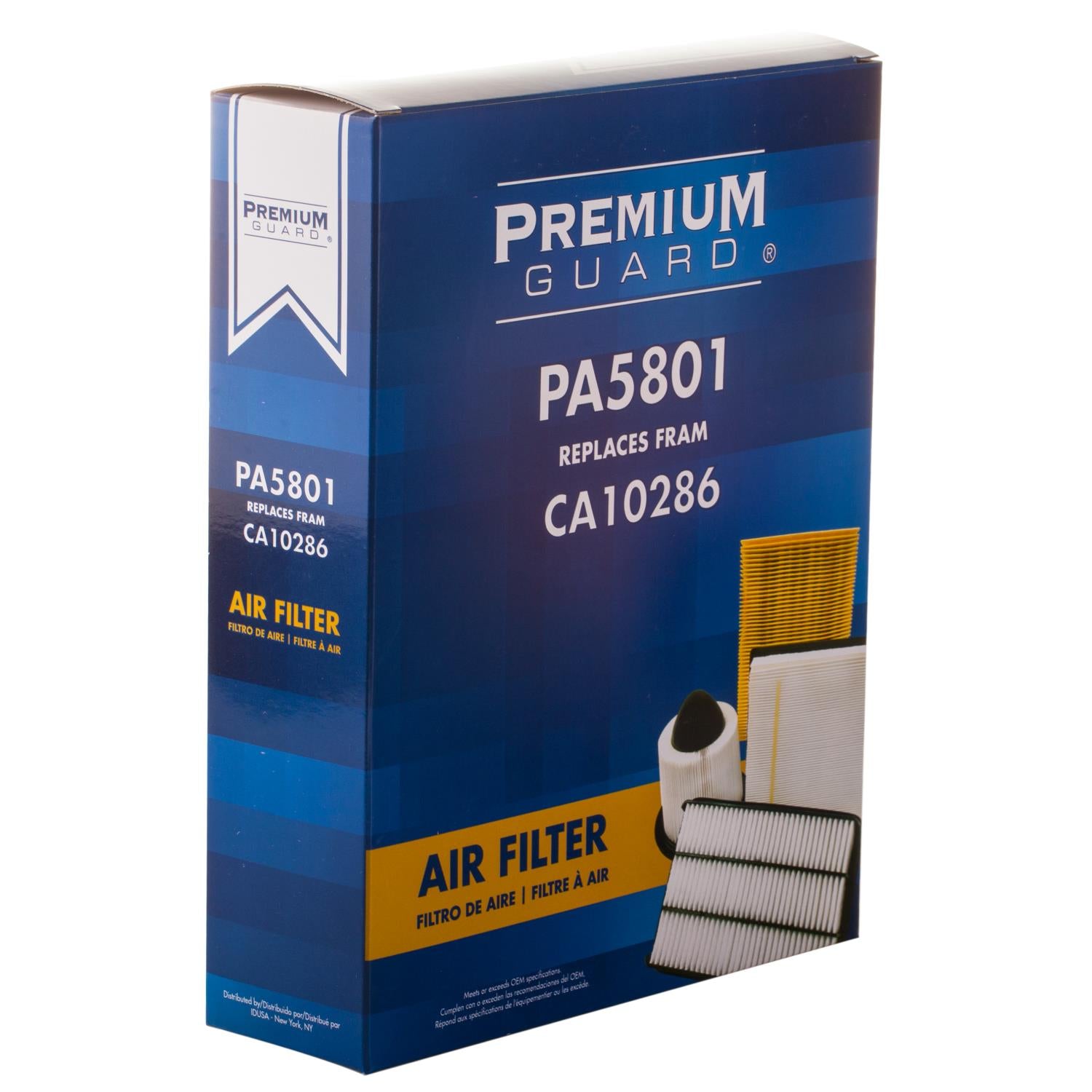 PG PA5801 Engine Air Filter | Fits 2006 Suzuki Grand Vitara