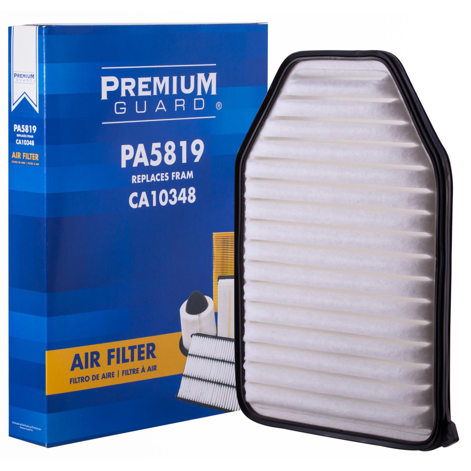 PG PA5819 Engine Air Filter | Fits 2010 Jeep Wrangler