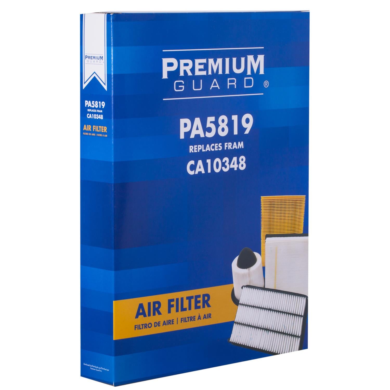 PG PA5819 Engine Air Filter | Fits 2010 Jeep Wrangler