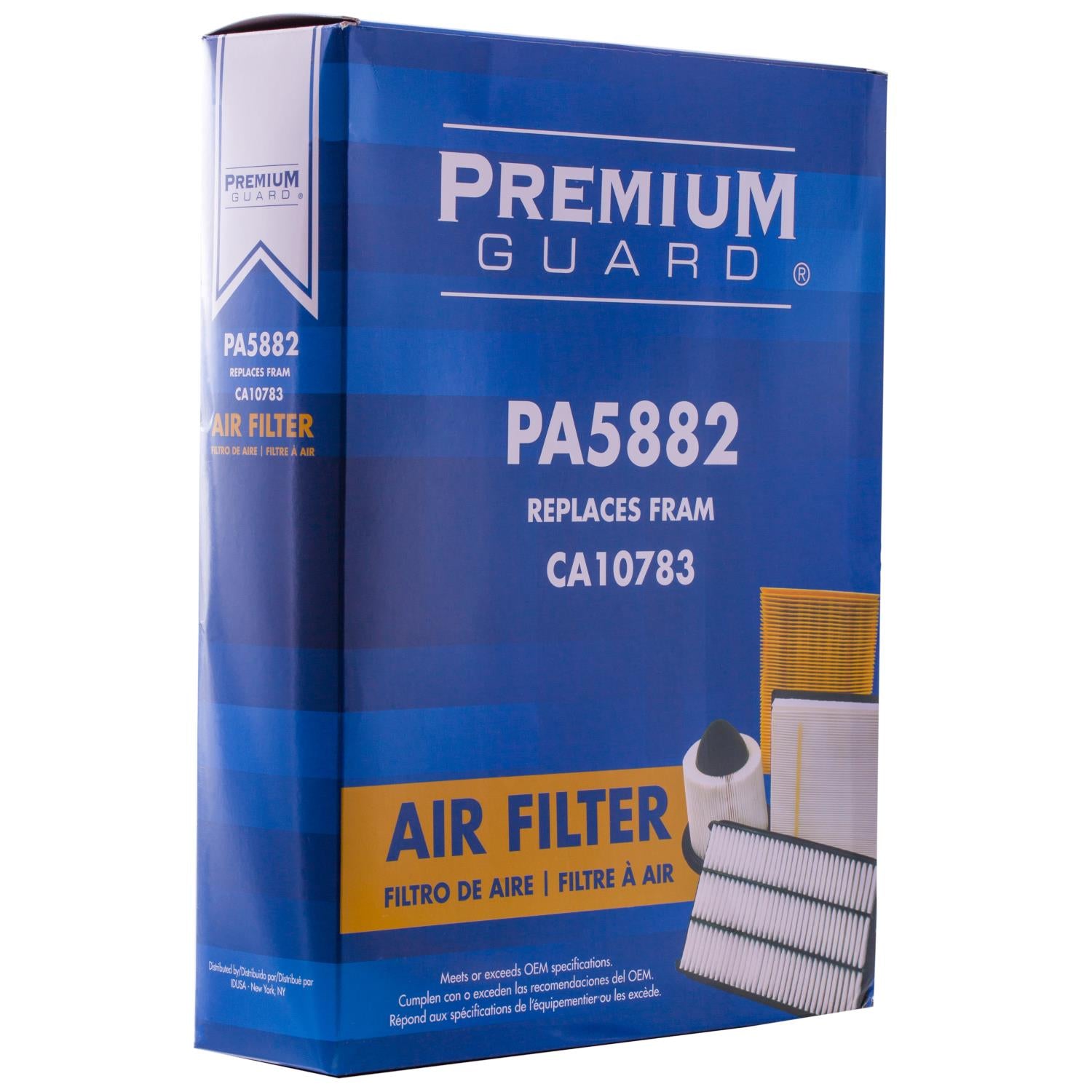 PG PA5882 Engine Air Filter | Fits 2011 Volvo XC90