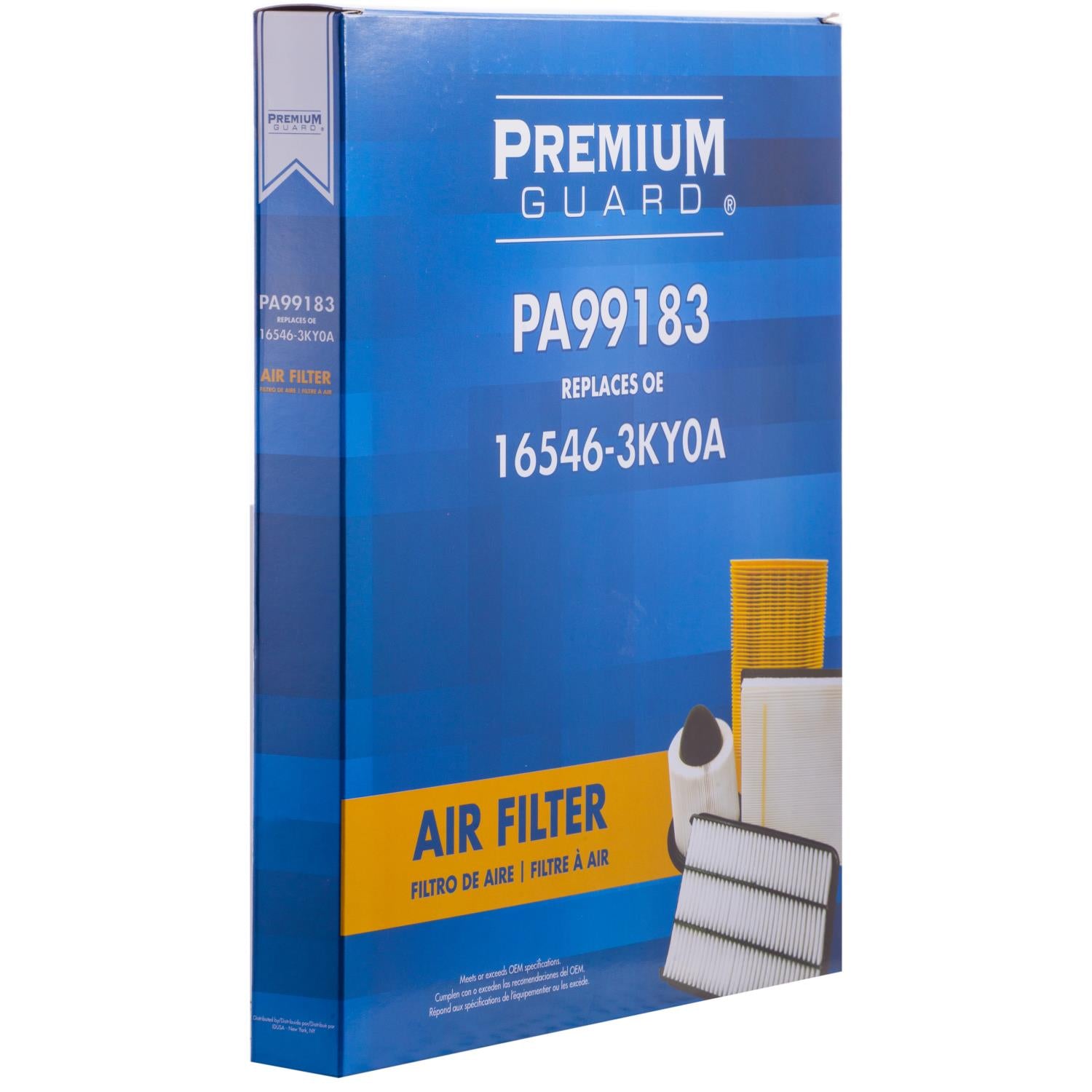 PG PA99183 Engine Air Filter | Fits 2019 INFINITI QX60