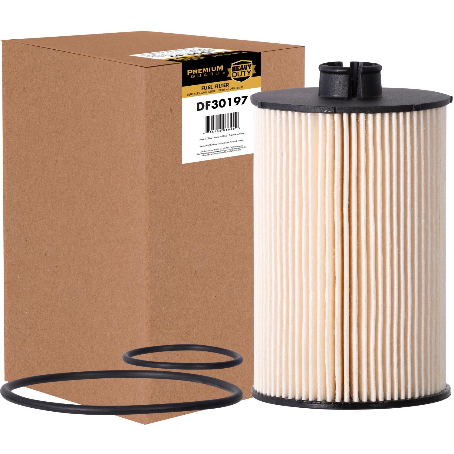 PG DF30197 Diesel Fuel Filter | Fits 2017 International 7400