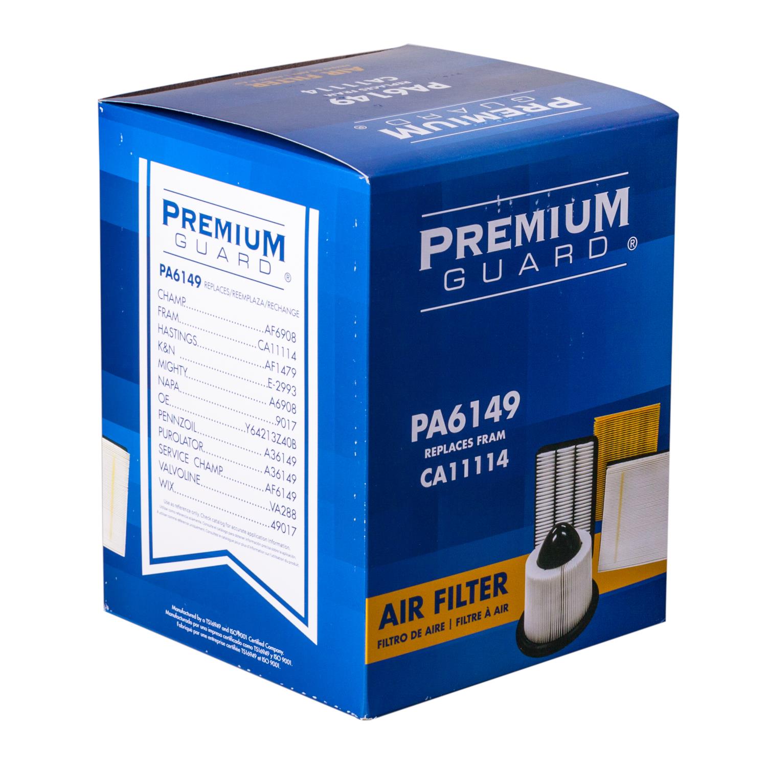 PG PA6149 Engine Air Filter