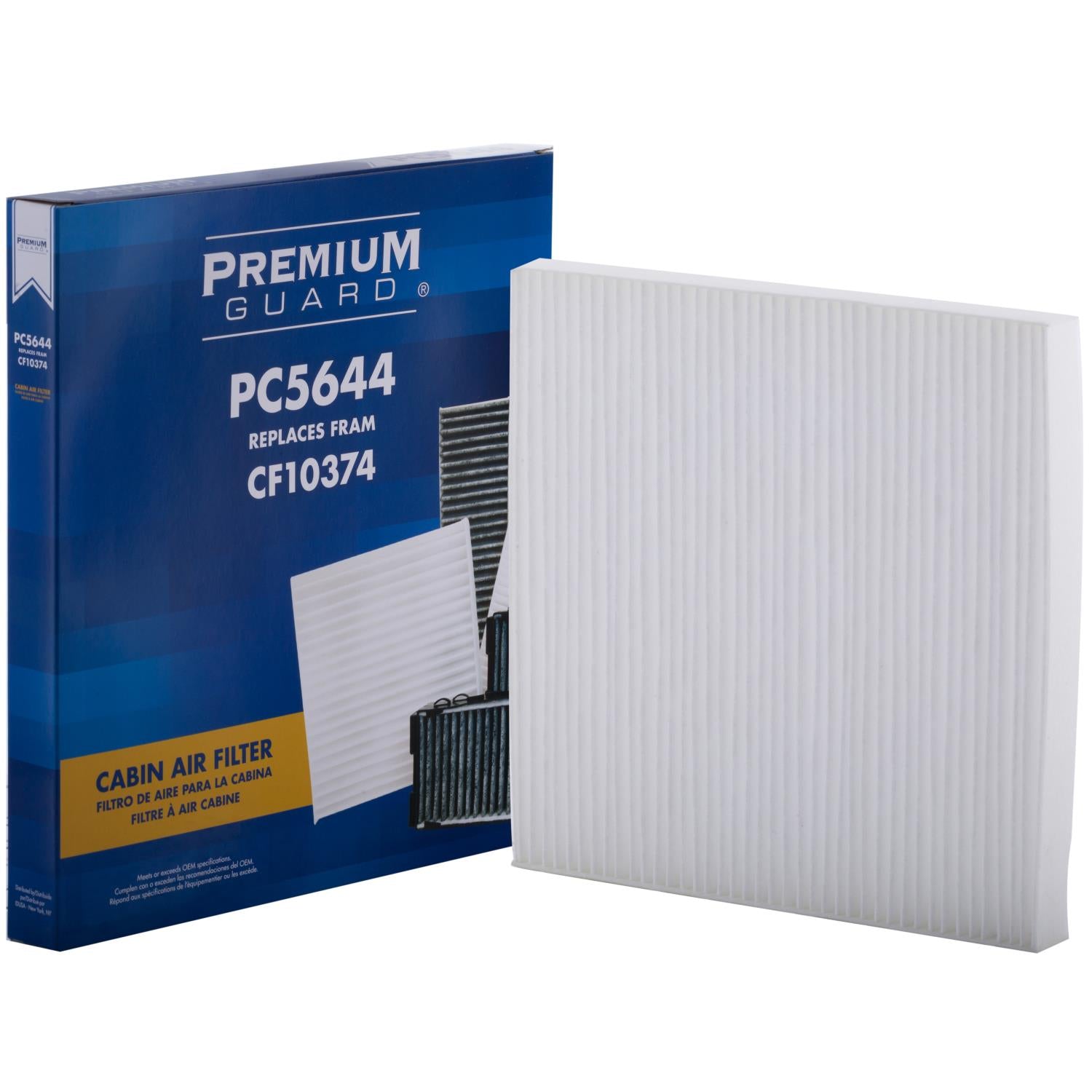 PG PC5644 Cabin Air Filter | Fits 2019 Toyota Tacoma