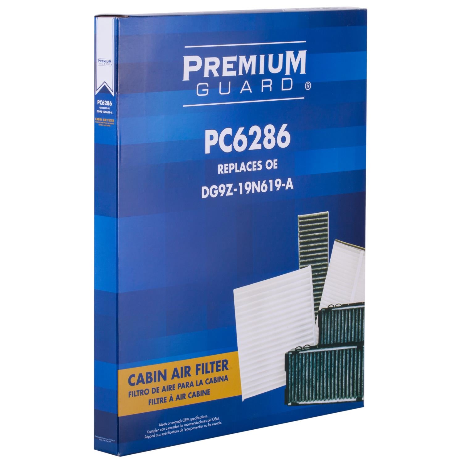PG PC6286 Cabin Air Filter | Fits 2024 Ford Edge