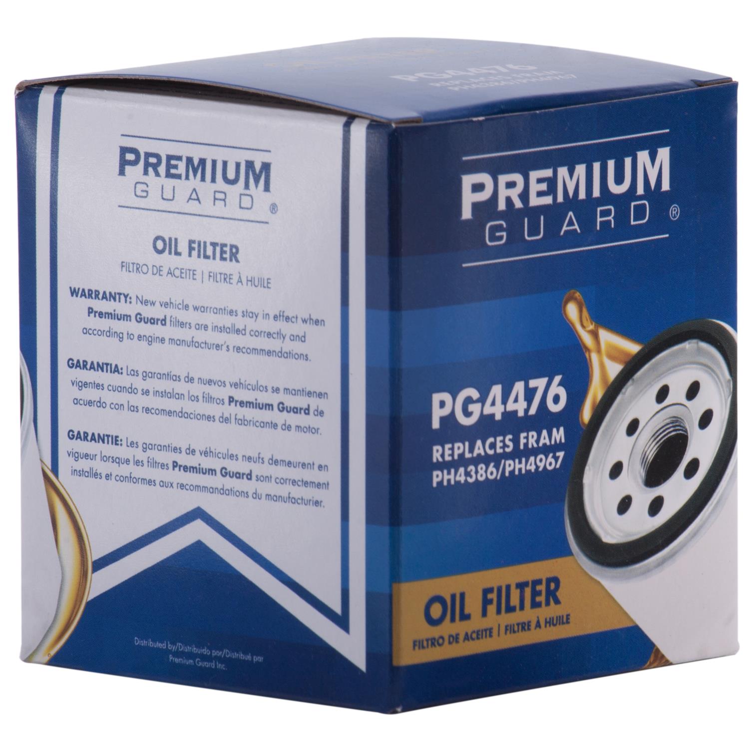 PG PG4476 Optimal Protection Oil Filter | Fits 2027 Lexus ES350h